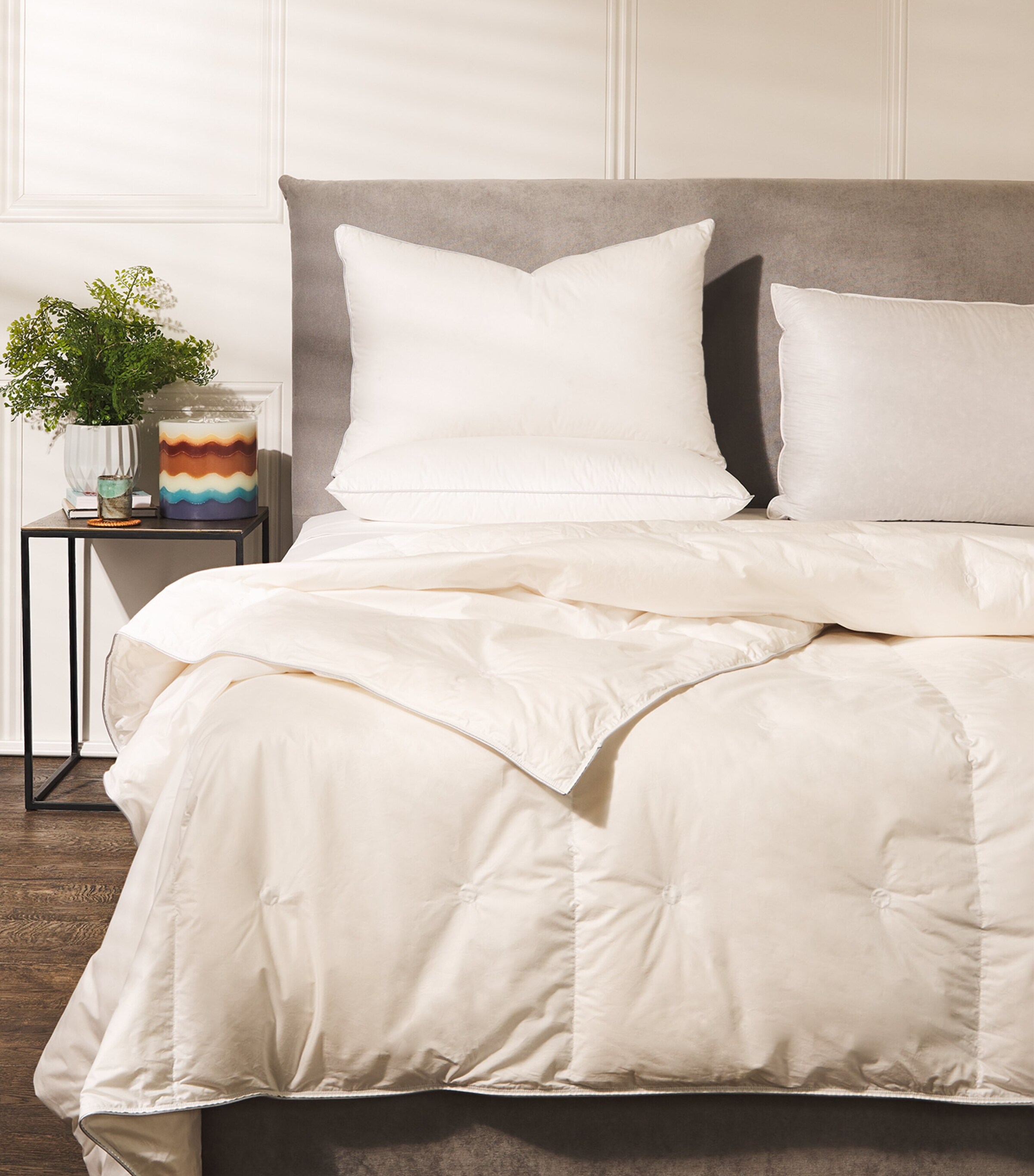 Emperor Thermal Balance Mattress Protector WHITE Image 5