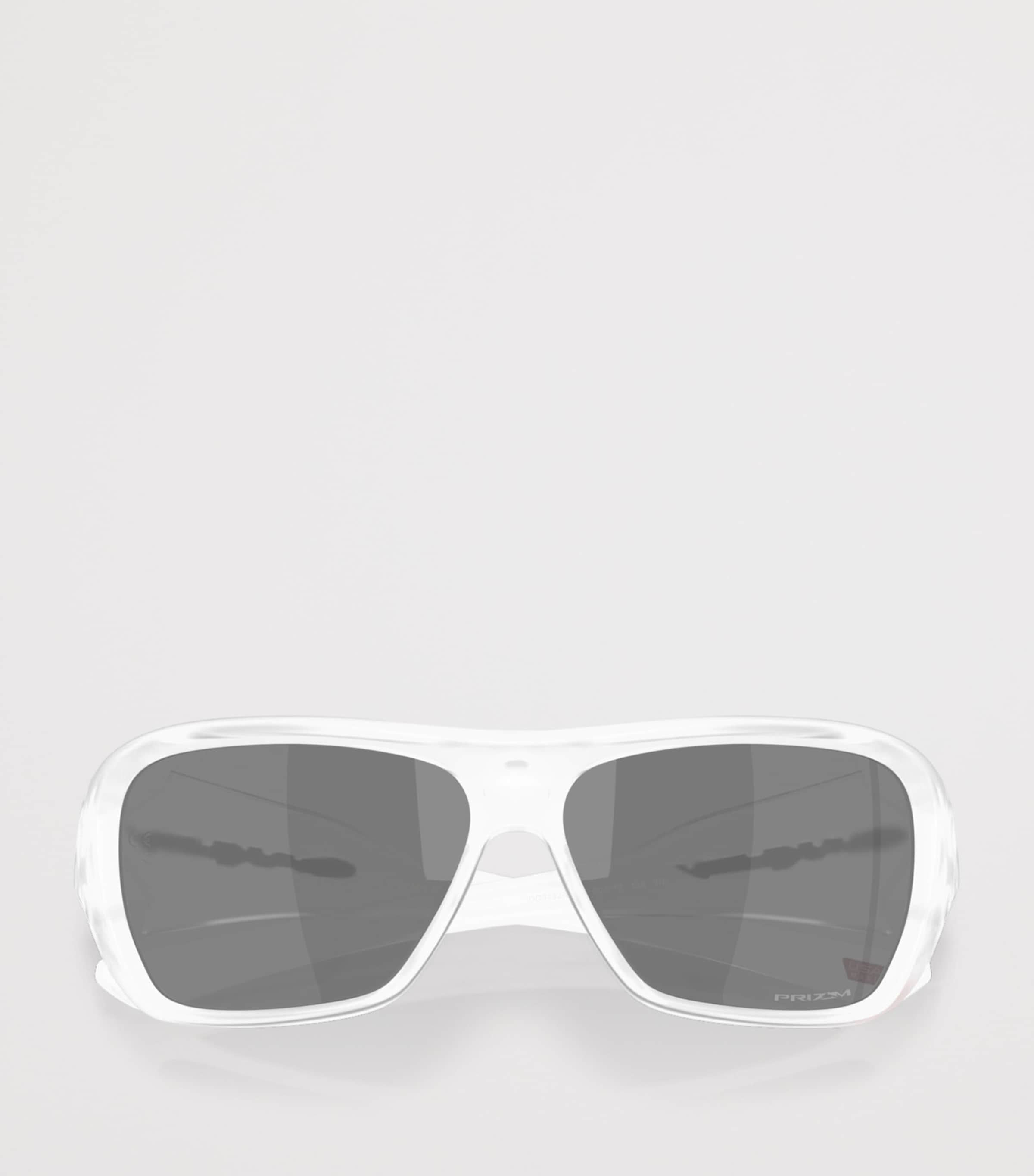 Oakley Chaminade Rectangle Sunglasses Clear Image 6
