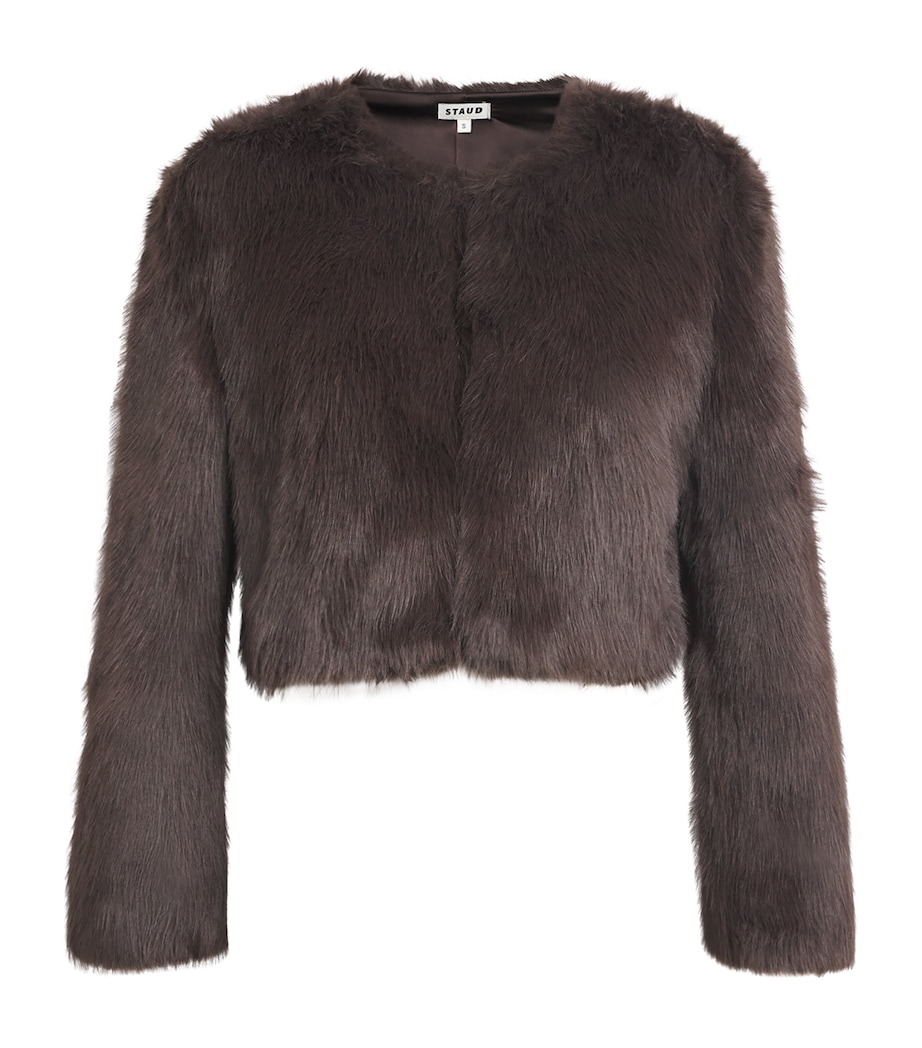 Faux Fur Casimira Jacket EARTH Image 1