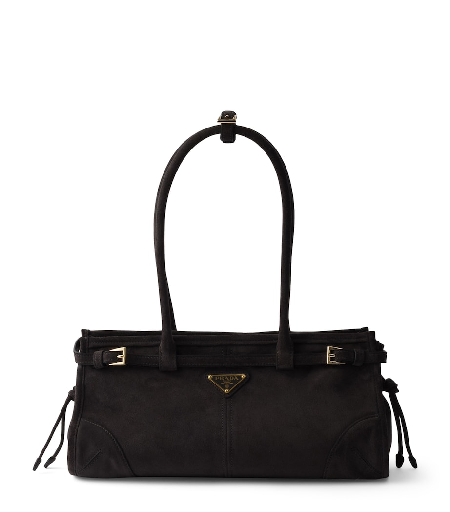 Medium Suede Bonnie Shoulder Bag F0308 Image 1