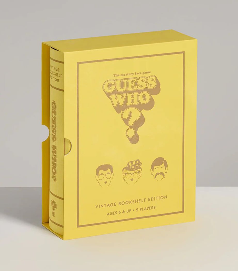 VINTAGE BOOKSHELF Guess Who Vintage Bookshelf Edition Board Game Image 2
