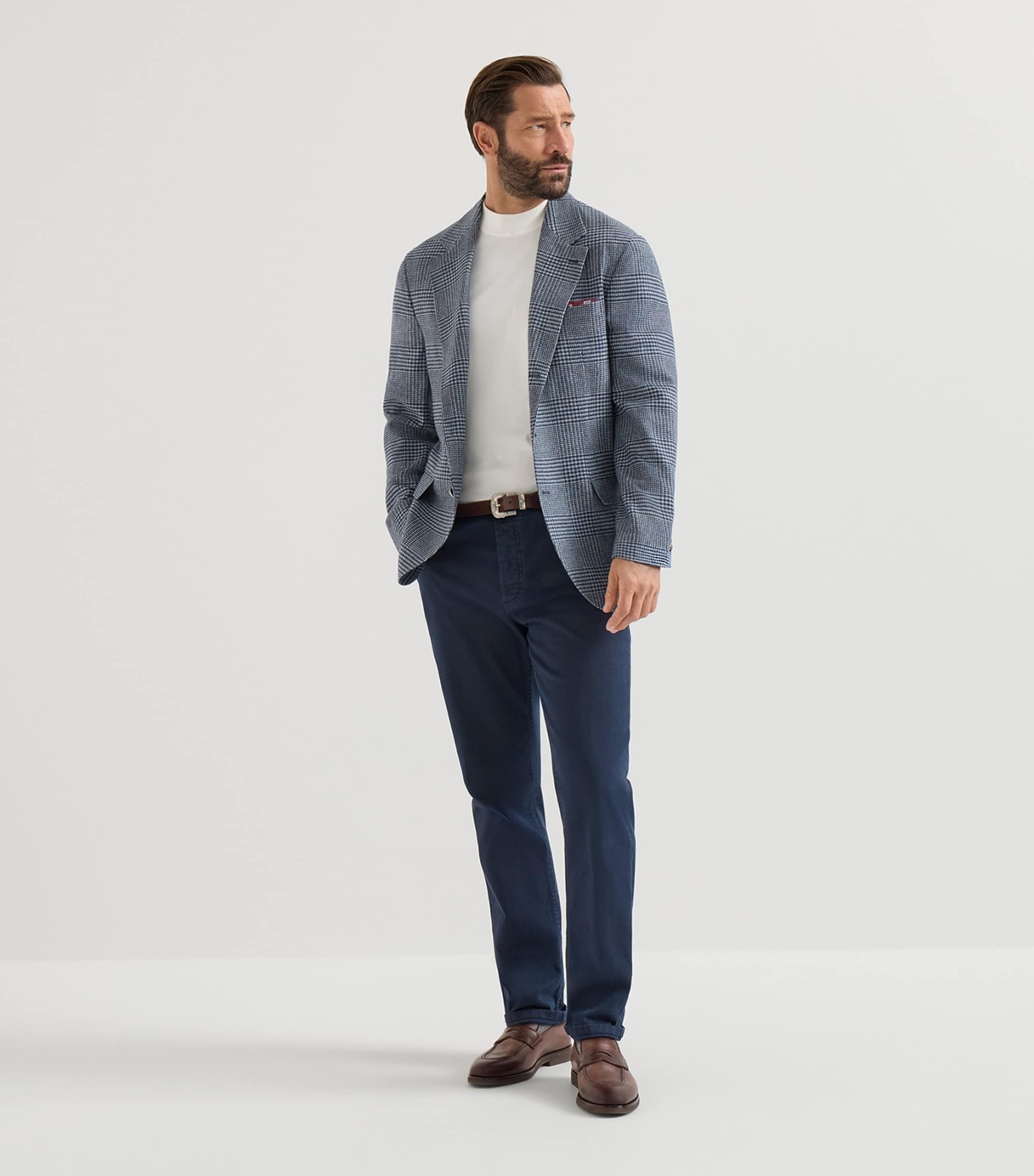Brunello Cucinelli Mens Comfort Denim Straight Jeans Image 3