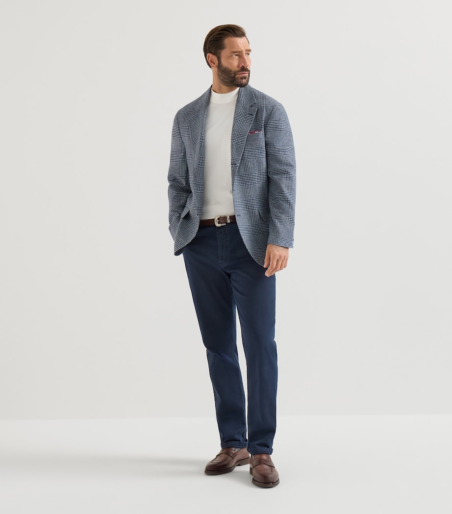 Brunello Cucinelli Mens Comfort Denim Straight Jeans Image 3