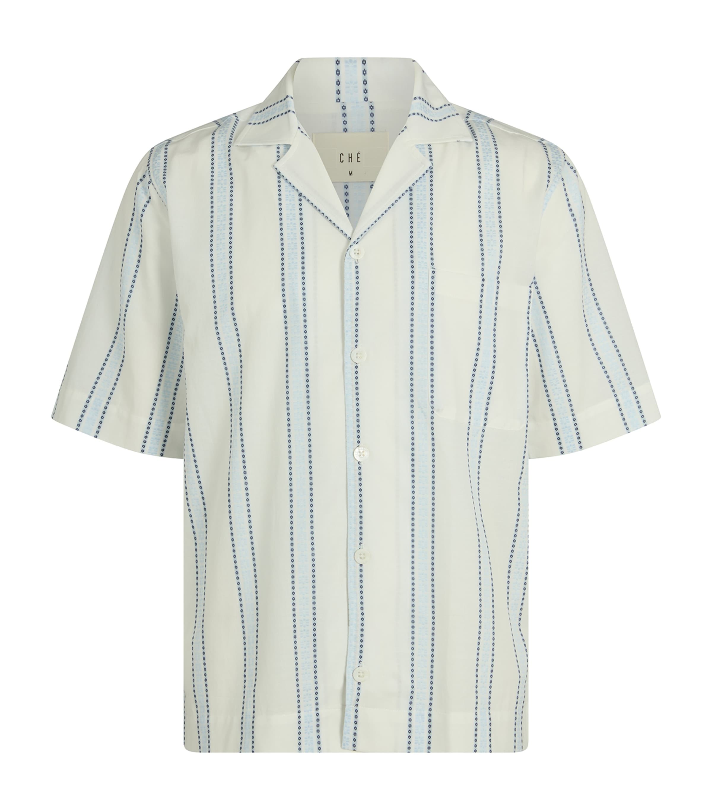 Che Cotton Artino Shirt In Gray