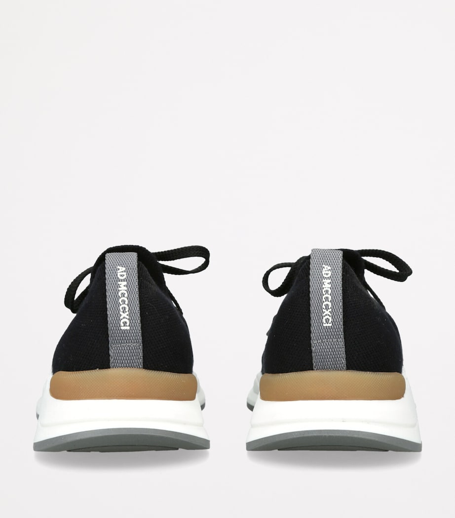 Brunello Cucinelli Kids Knitted Sneakers Black Image 2