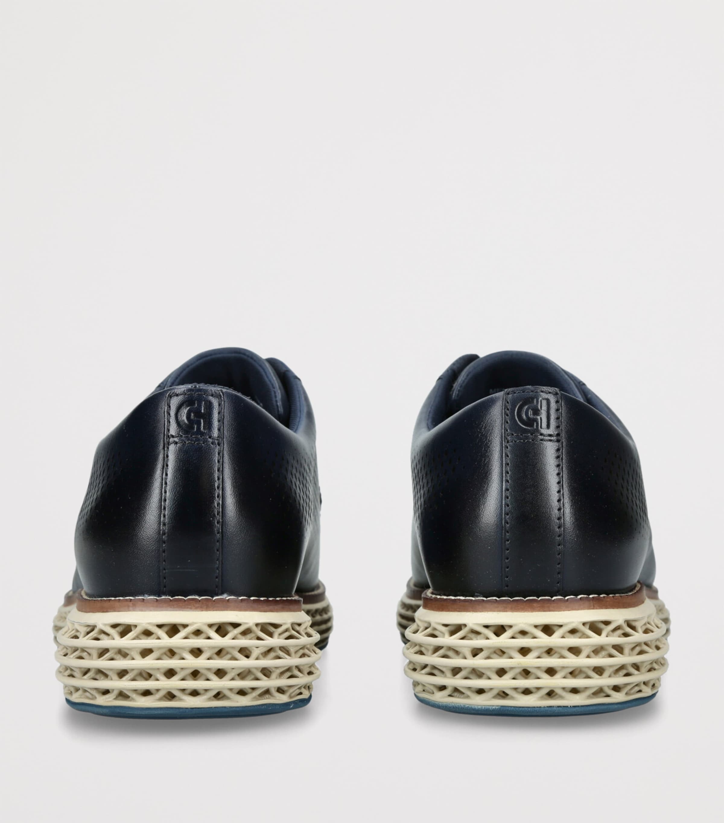 Cole Haan Navy Leather ØriginalGrand Skyweave Oxford  display picture 1