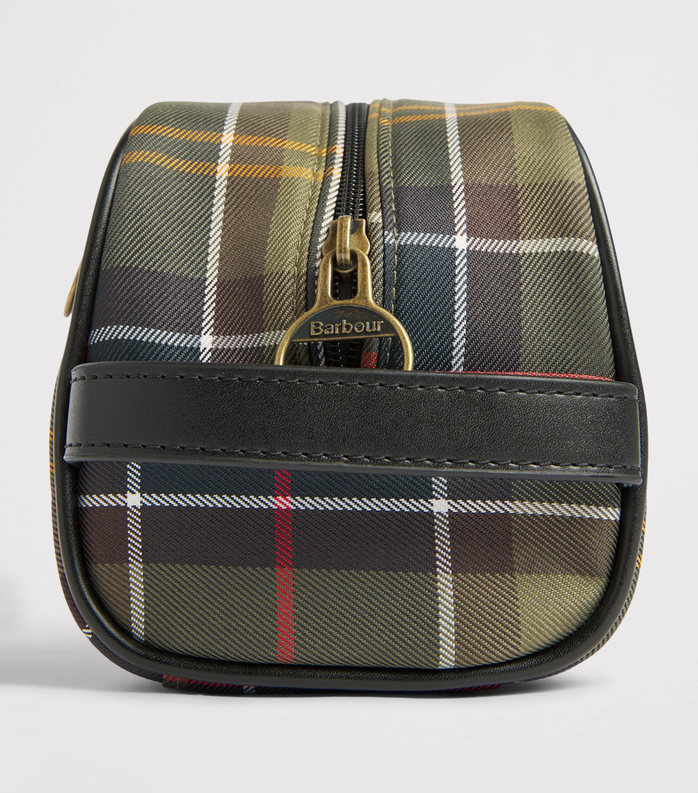 Barbour Tartan Wash Bag Classic/beacon Image 3