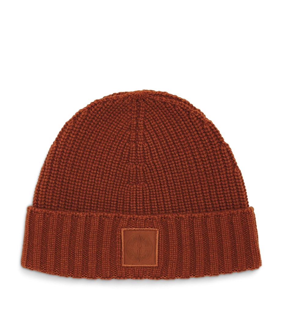 Stone Island GHOST PIECE Cashmere Beanie Image 1