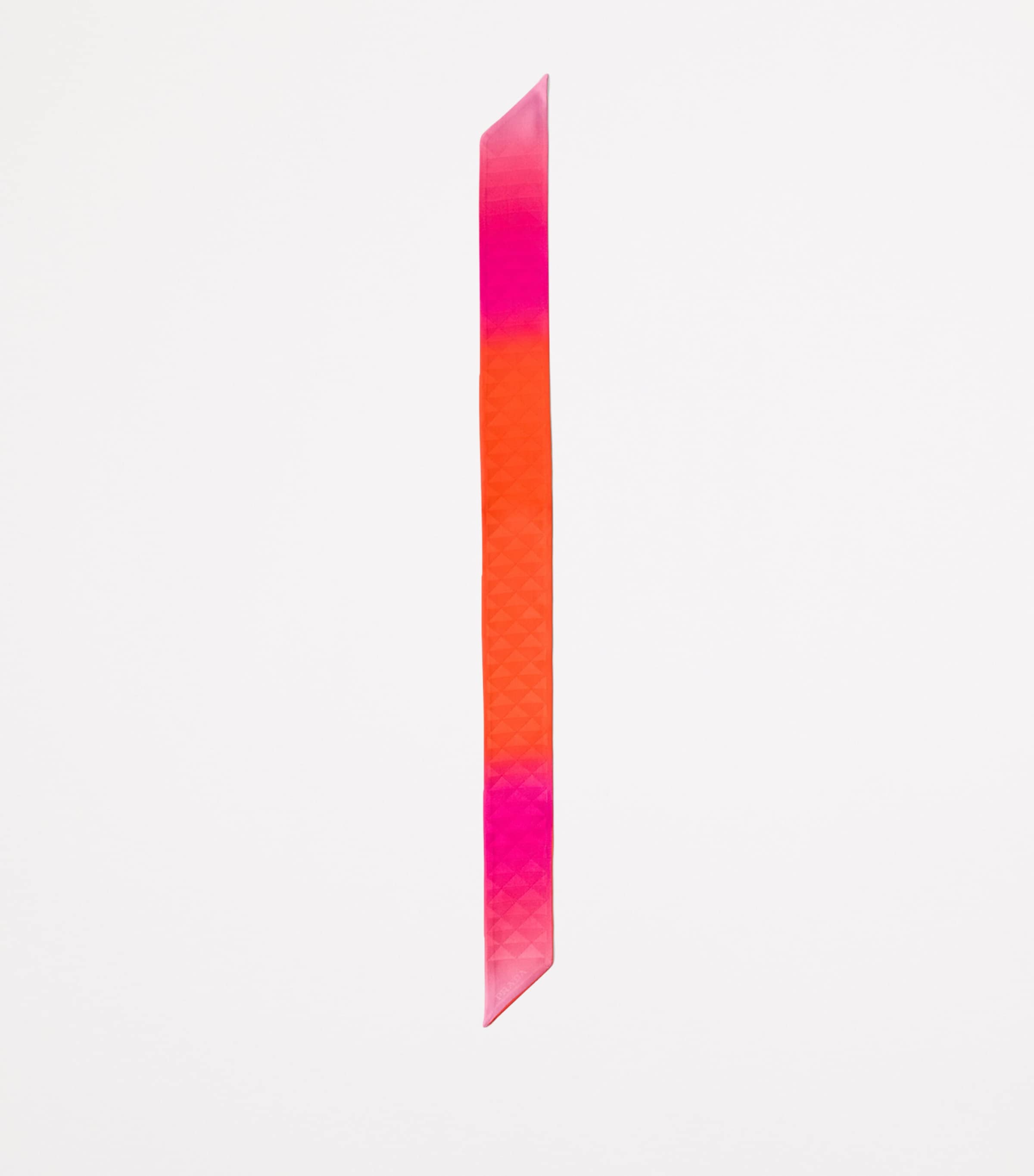 Silk Triangle Skinny Scarf F0029 Image 3