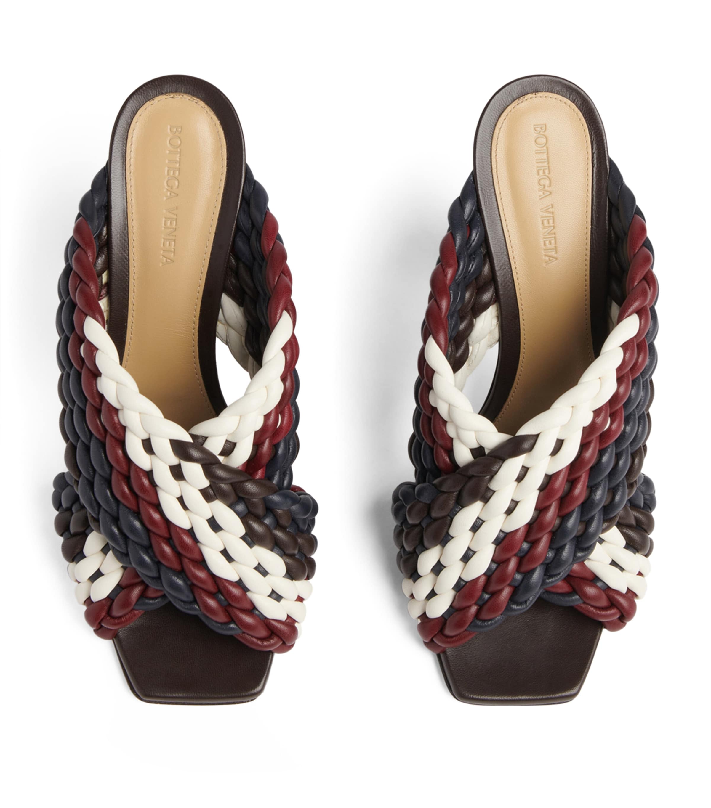 Leather Canalazzo Sandals 100 SPACE-FO-ME-WH Image 2