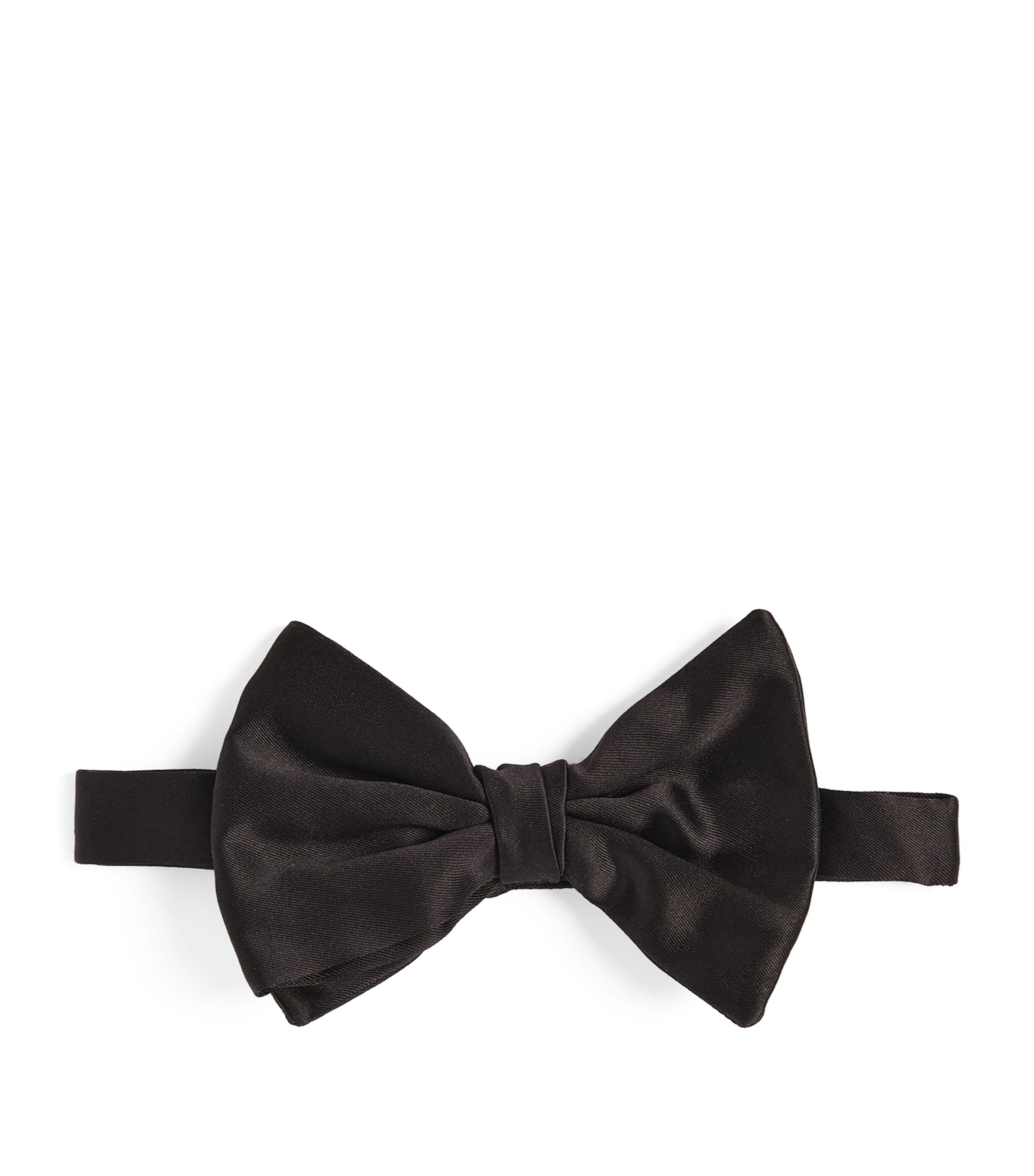 GIORGIO ARMANI LARGE SILK PRE-TIED BOWTIE 