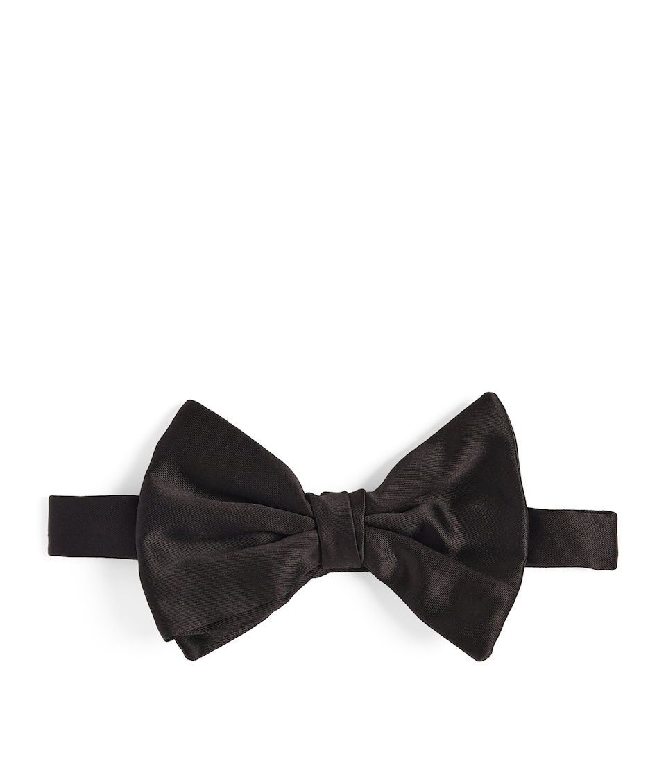 Large Silk Pre-Tied Bowtie