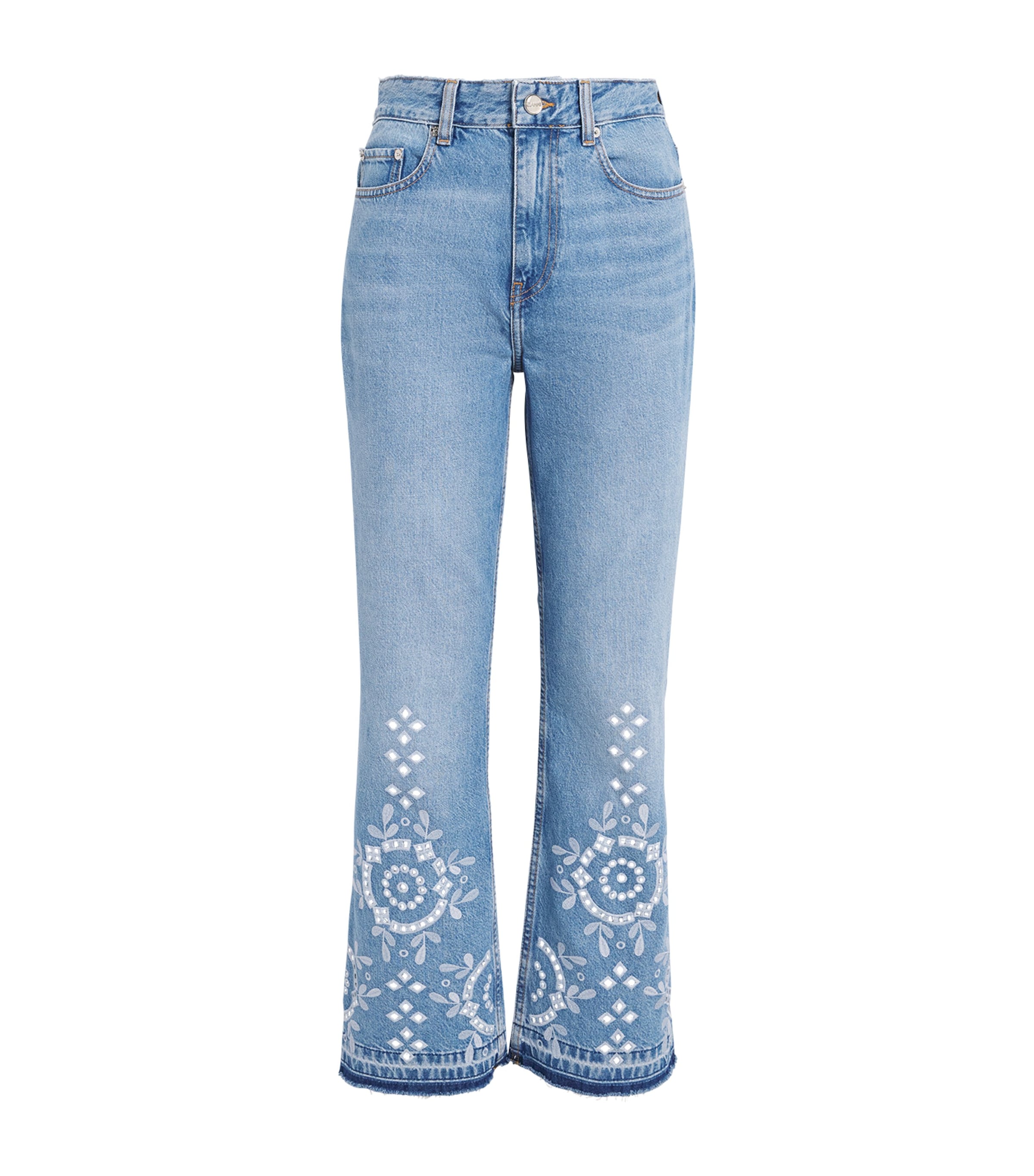 Ganni Betzy Cropped Jeans