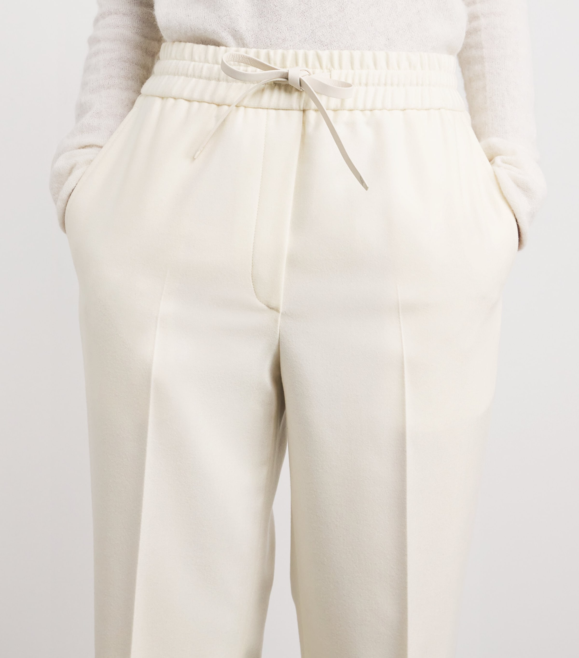 Cashmere Wide-Leg Sweatpants 9100 Image 6
