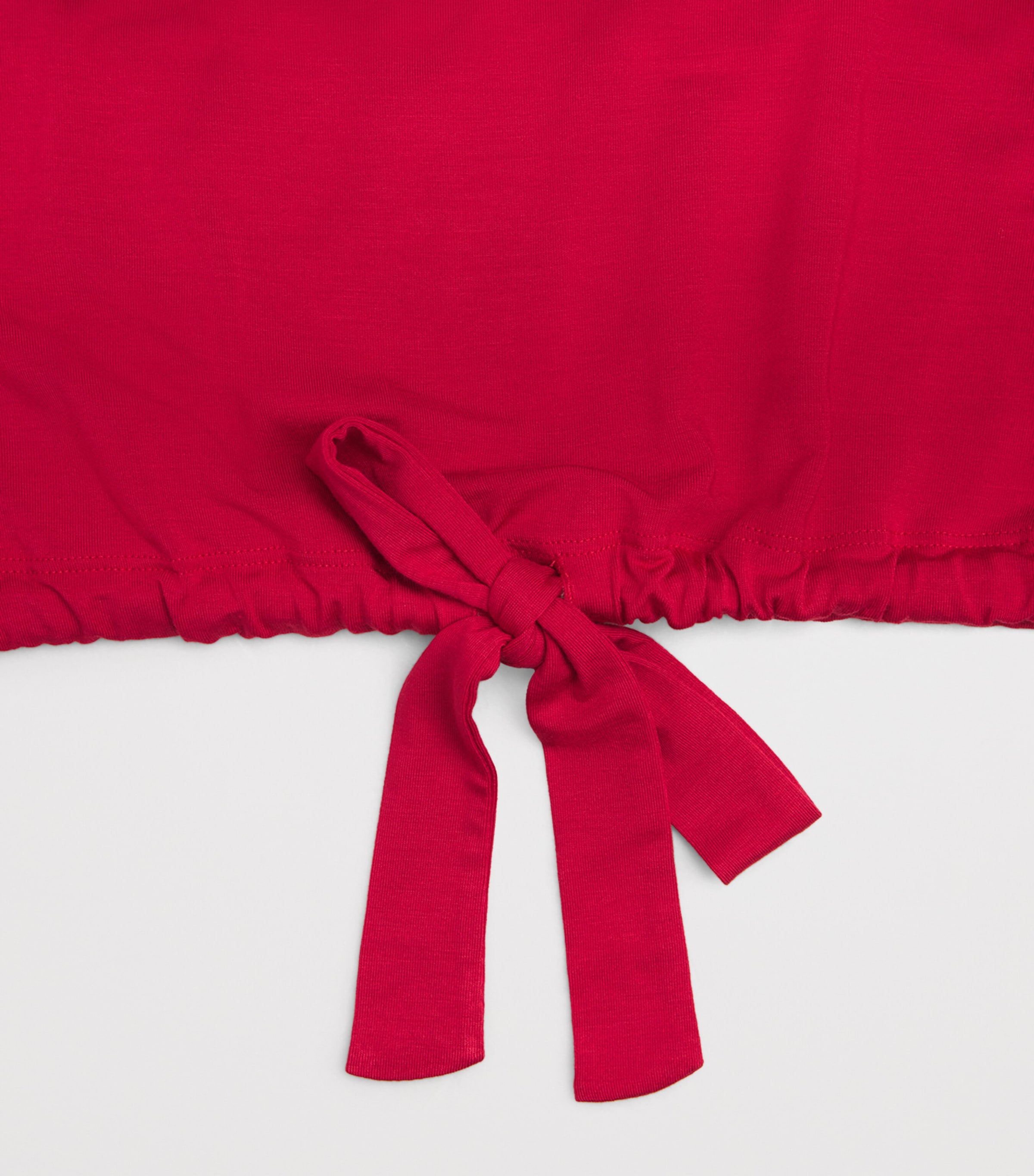 Gisele Slouchy Pyjama Set HOLLY RED/IVORY Image 5