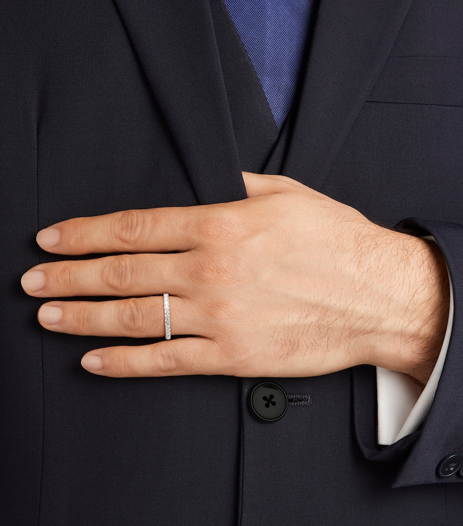 White Gold and Diamond Eternity Ring WHITE GOLD Image 5