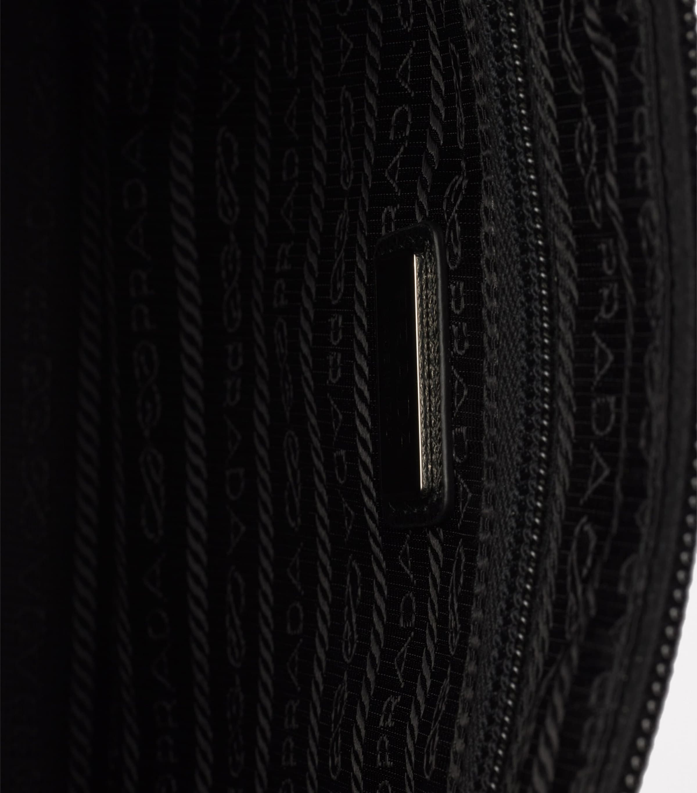 Prada Re-Nylon and Leather Pouch Image 4