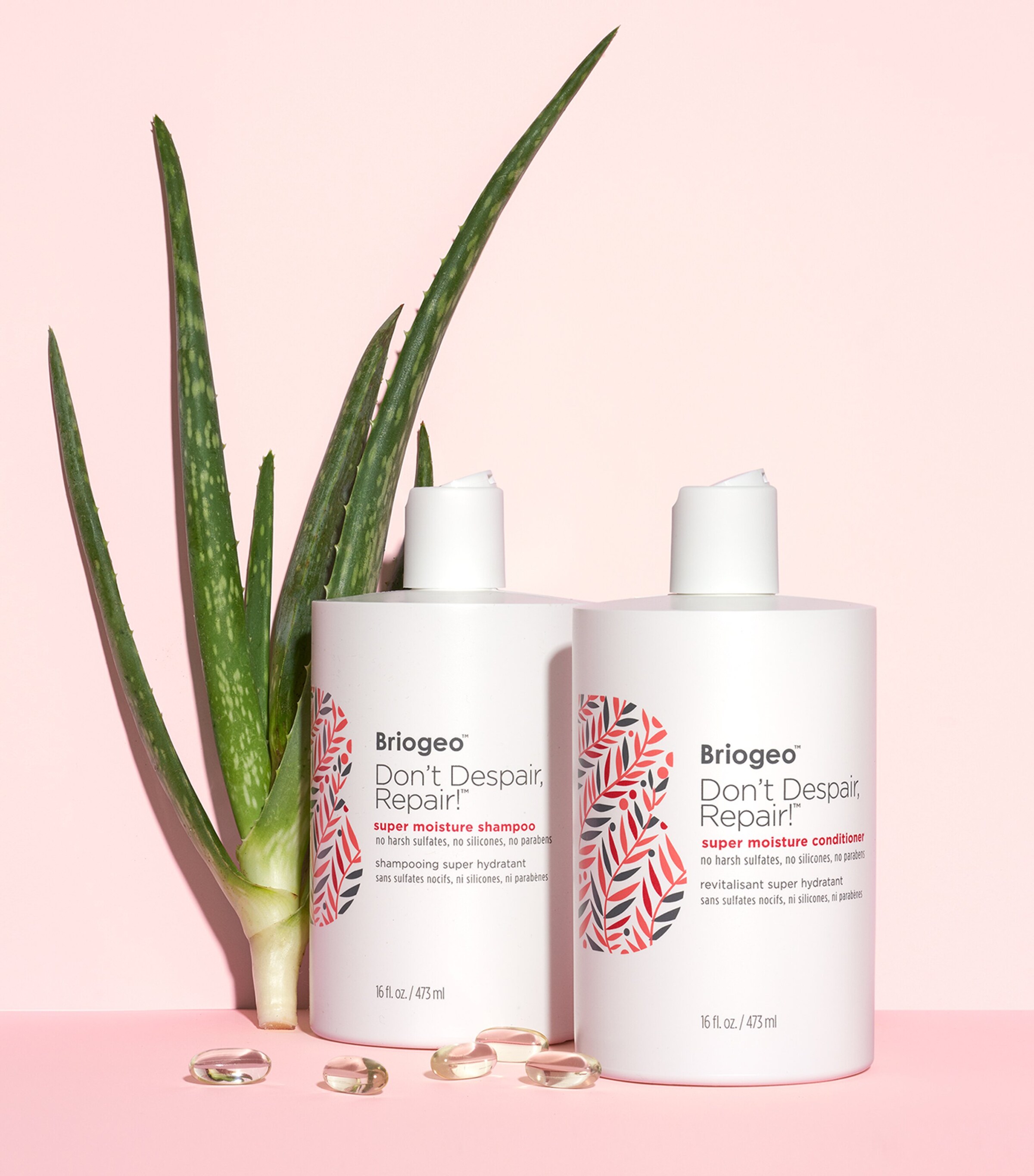Briogeo Don't Despair, Repair! Super Moisture Shampoo (473ml) Image 3