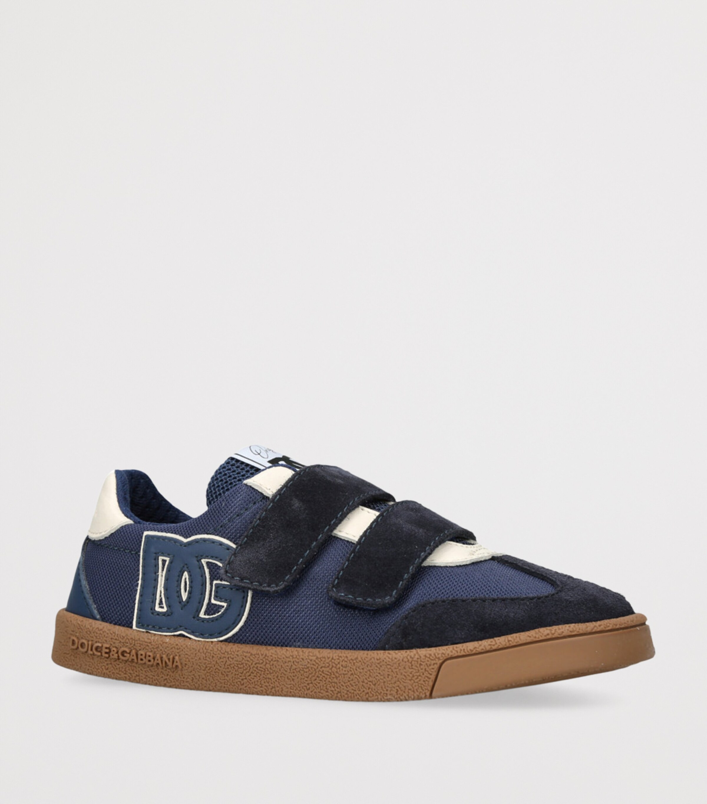 Suede-Blend DG Sneakers BLUE/DARK Image 3