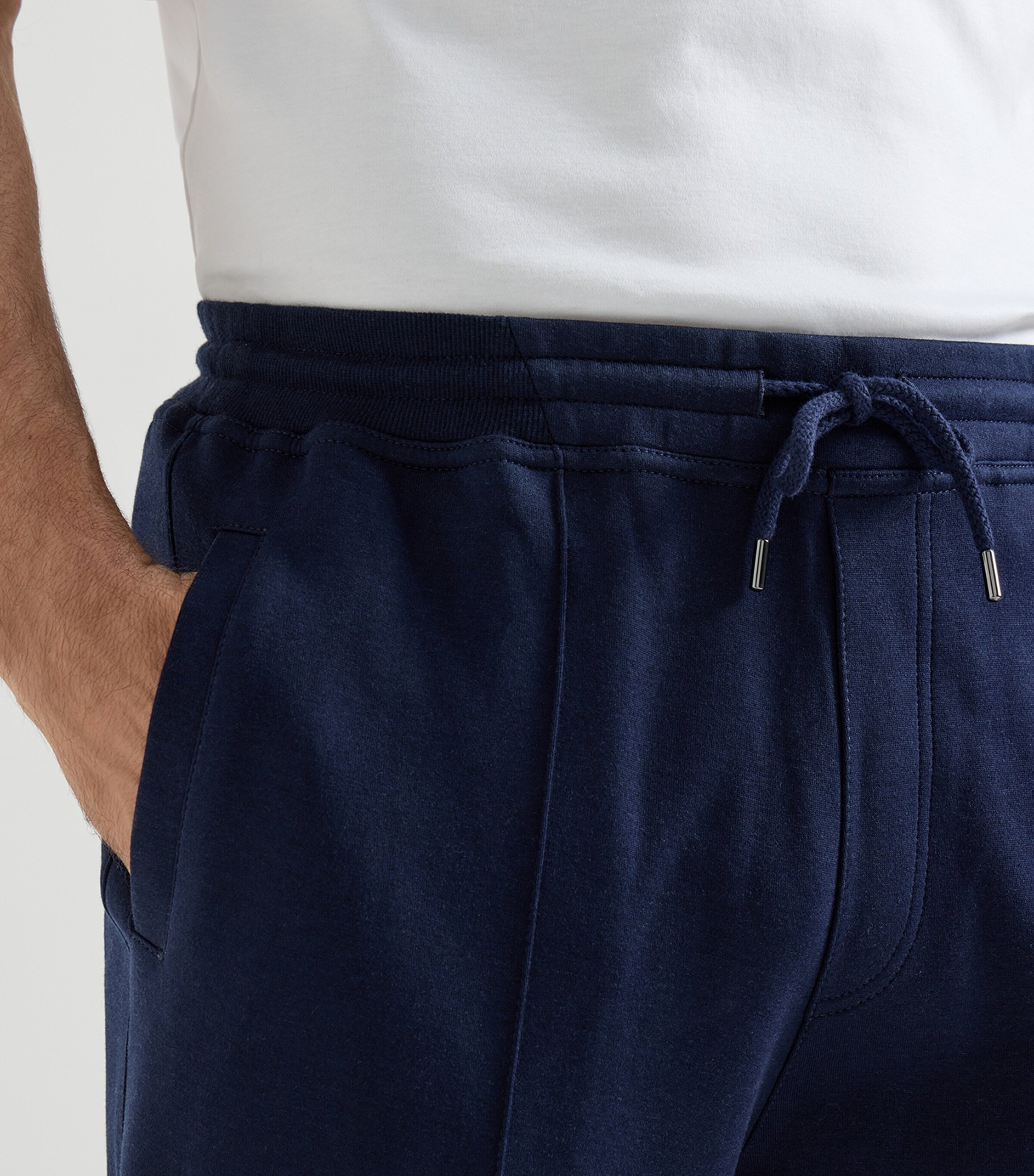 Brunello Cucinelli Mens Cotton-Blend French Terry Sweatpants Image 6