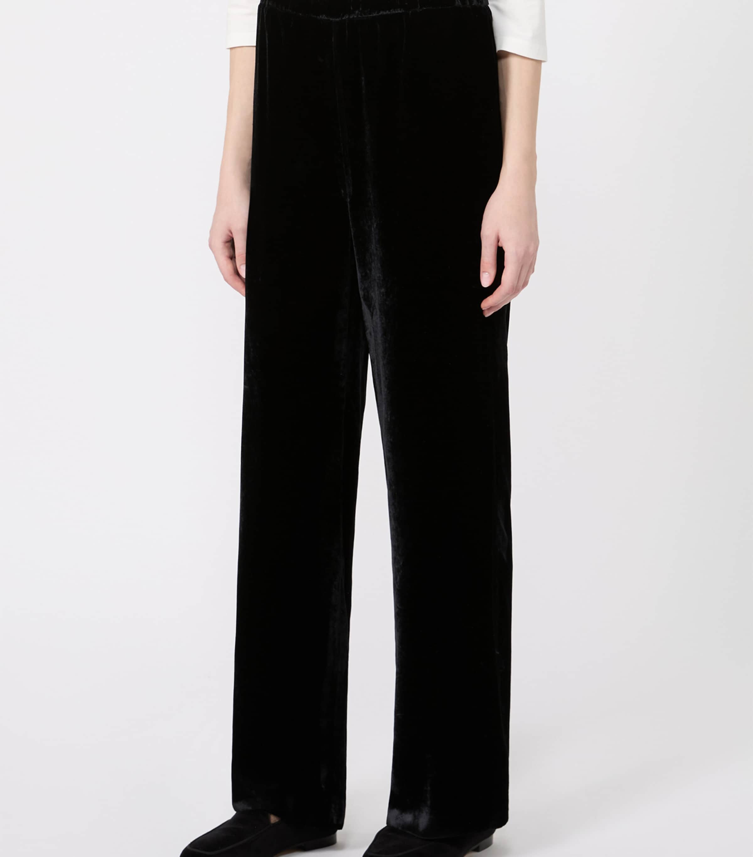 Weekend Max Mara Womens Straight Trousers Black Image 2