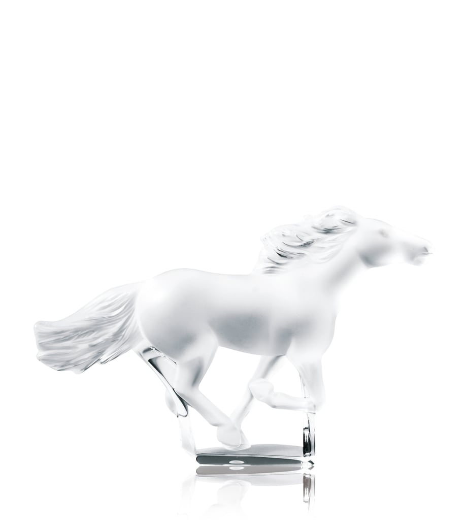 Crystal Kazak Horse Sculpture (11cm) INCOLORE Image 2