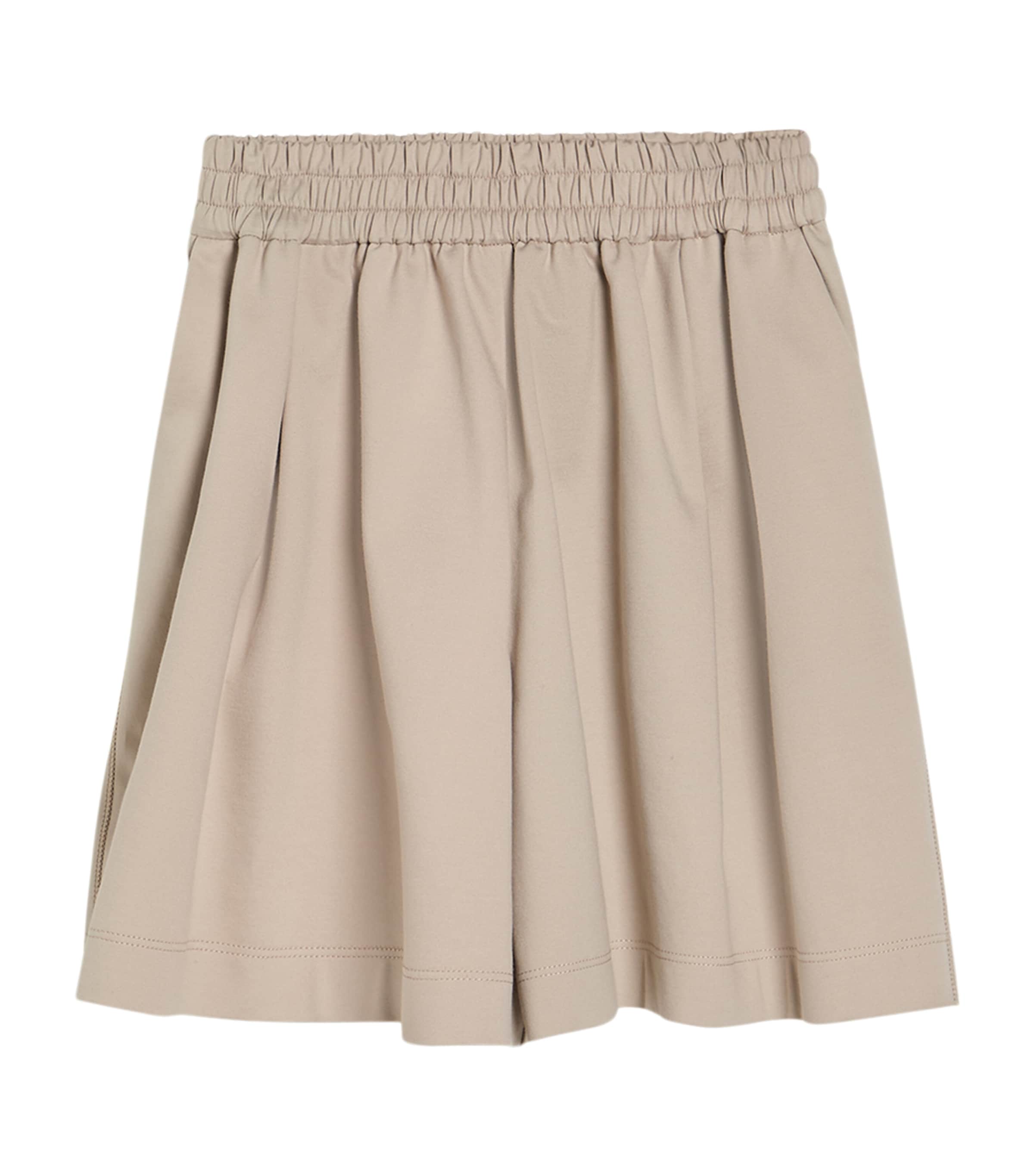 Brunello Cucinelli Kids Cotton-Blend Shorts (4-6 Years) Image 1