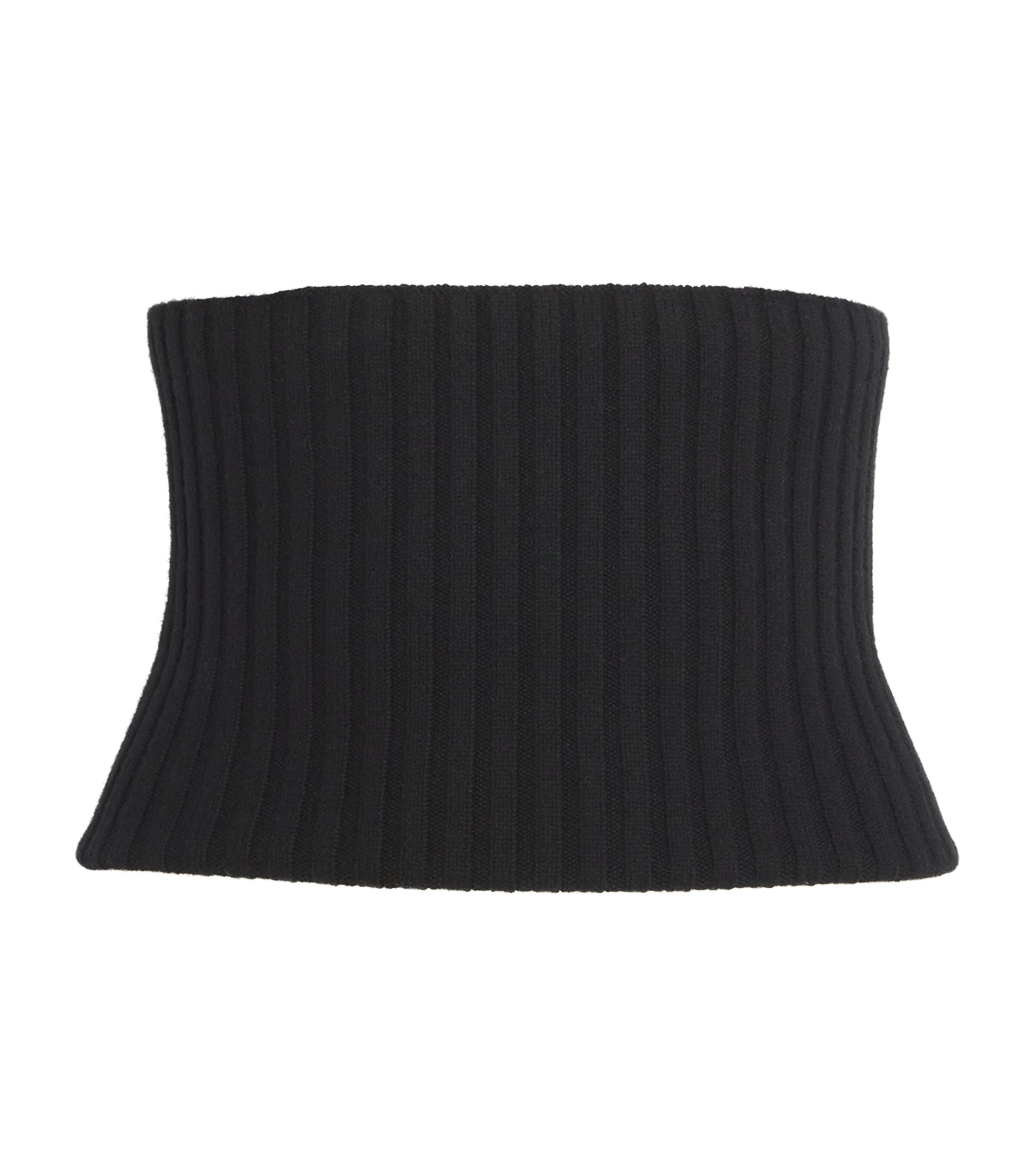 Wool-Cashemre Blend Bodice BLACK Image 1