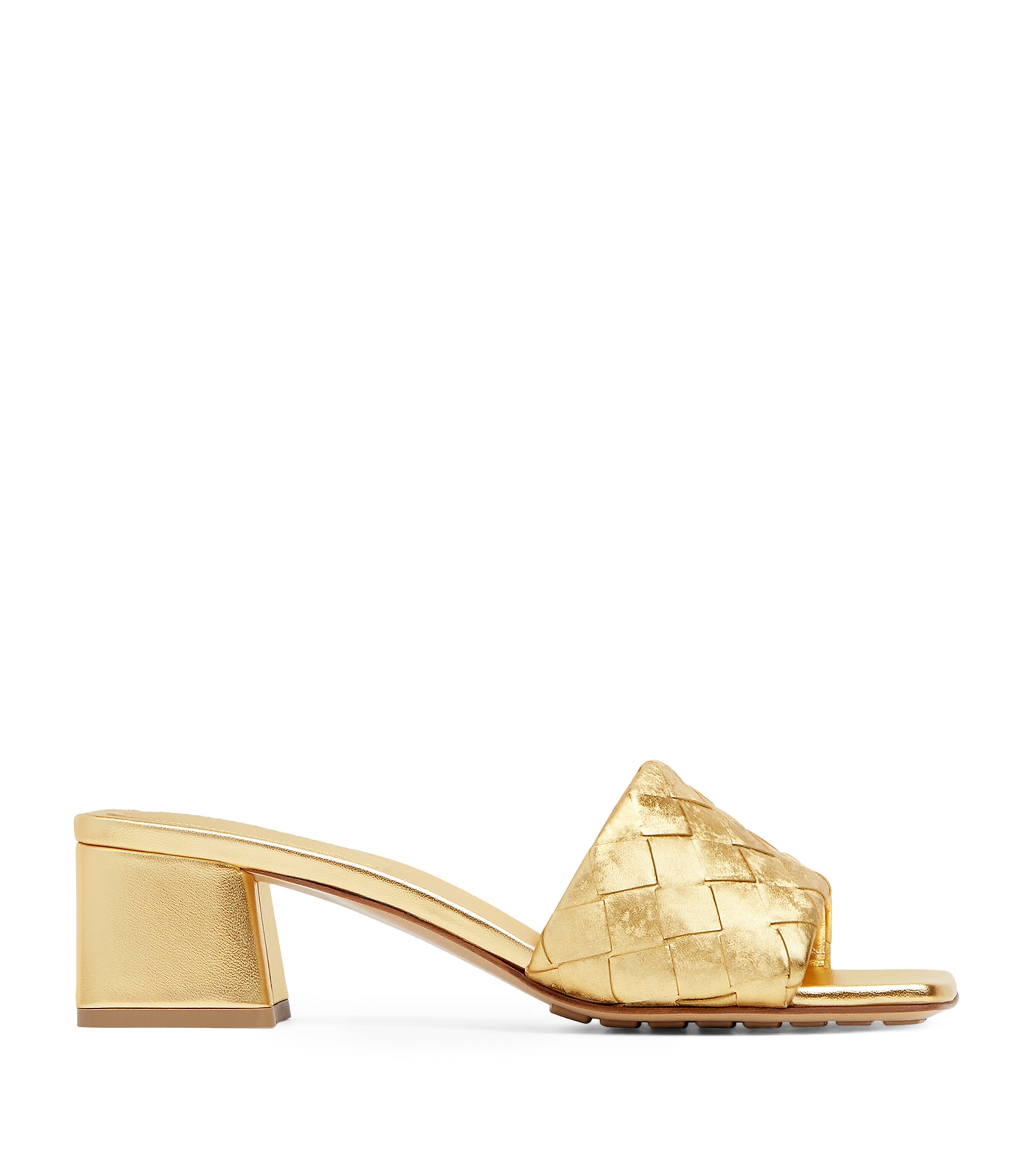 Metallic Leather Parco Mules 45 8472 Image 1