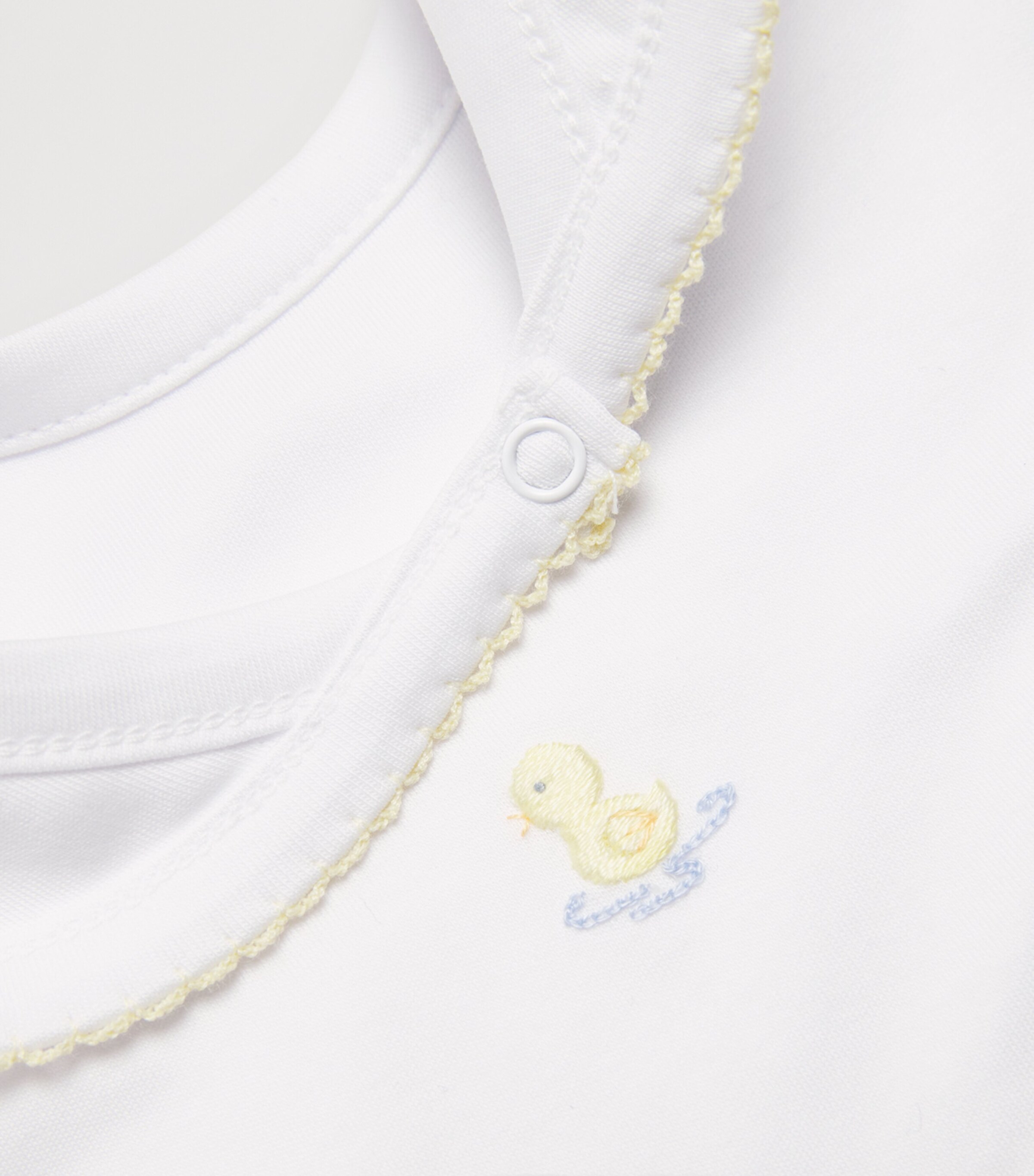 Kissy Kissy Pima Cotton Duck Pond Bib Image 3