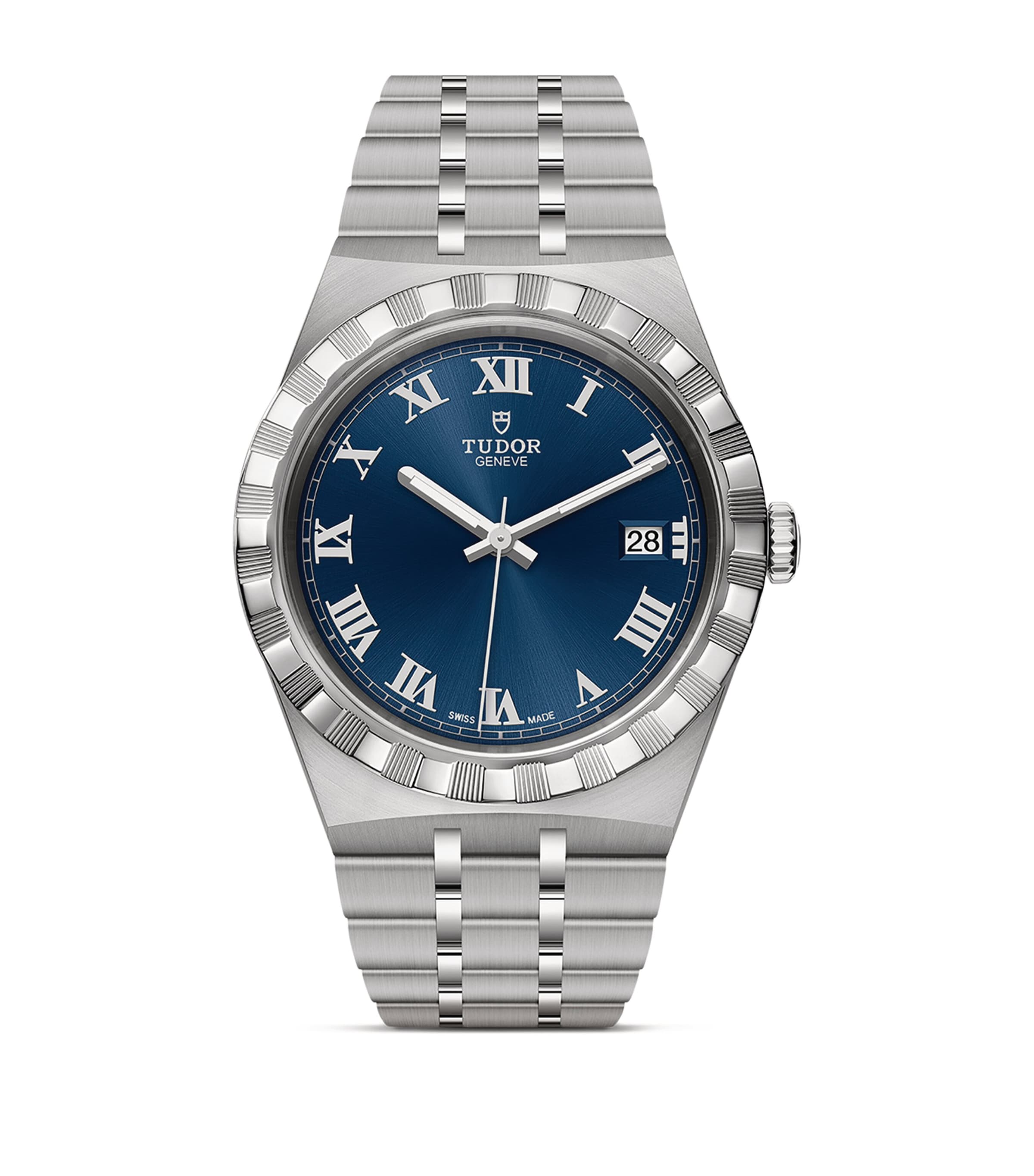 TUDOR Royal Stainless Steel Watch 38mm Blue Image 1