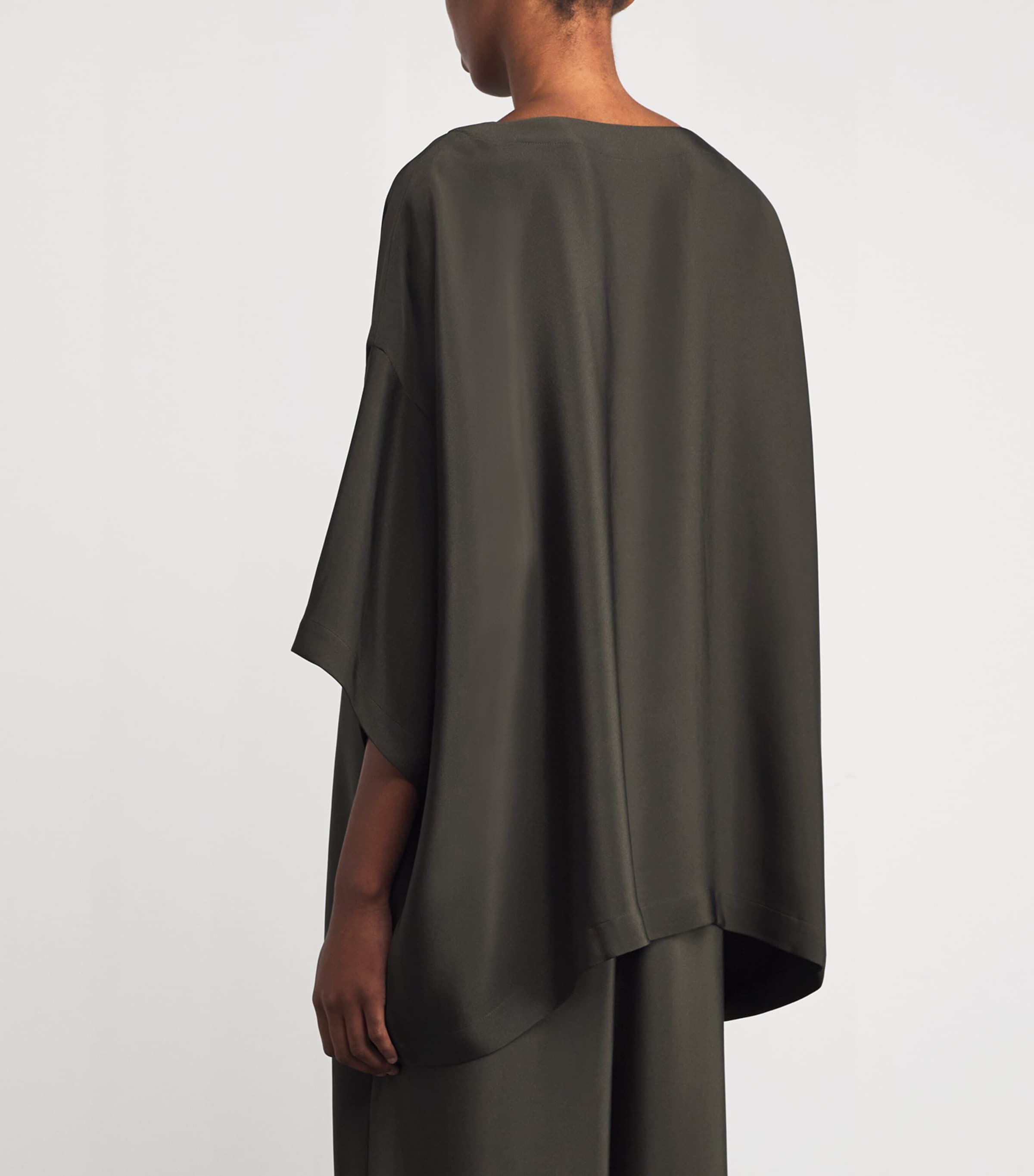 Silk Boat-Neck Tunic DKMOSS Image 4