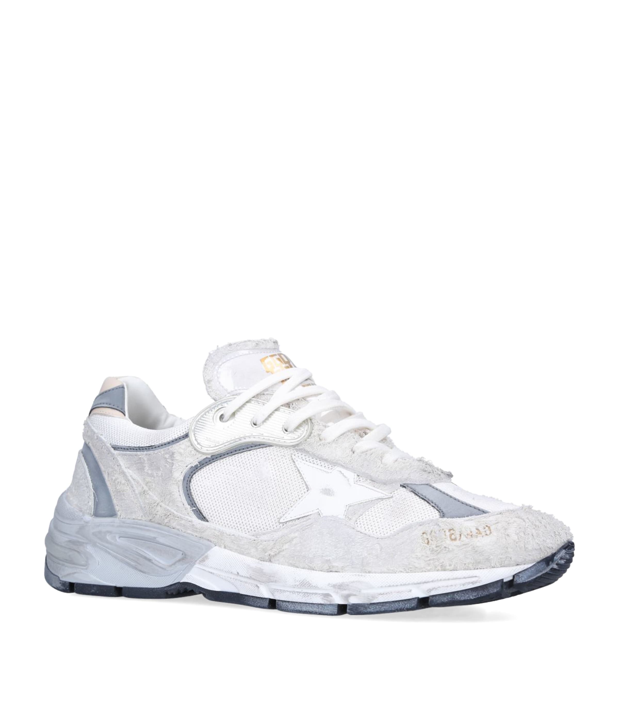 Golden Goose Leather Running Sole Sneakers White/oth Image 3