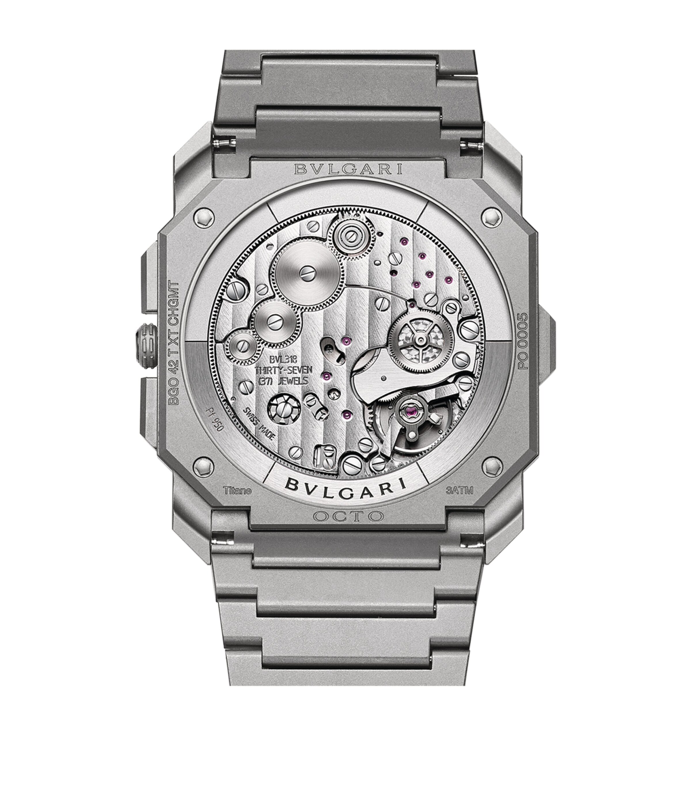 Octo Finissimo Automatic Chronograph Watch 42mm GREY Image 7