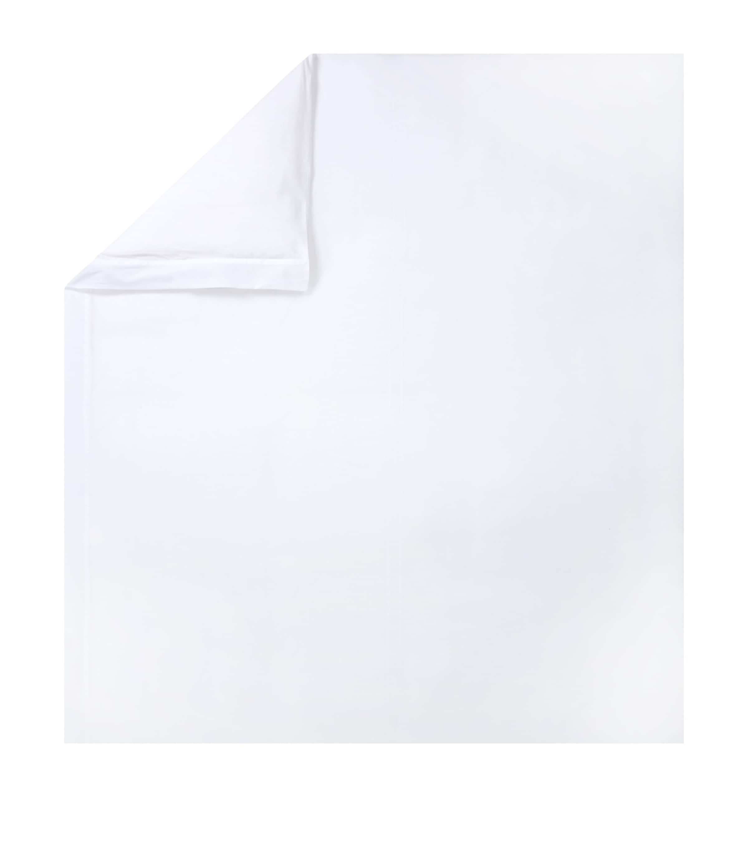 Cotton Adagio King Duvet Cover (240cm x 220cm) BLANC Image 2