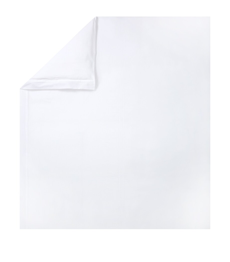 Cotton Adagio King Duvet Cover (240cm x 220cm) BLANC Image 2