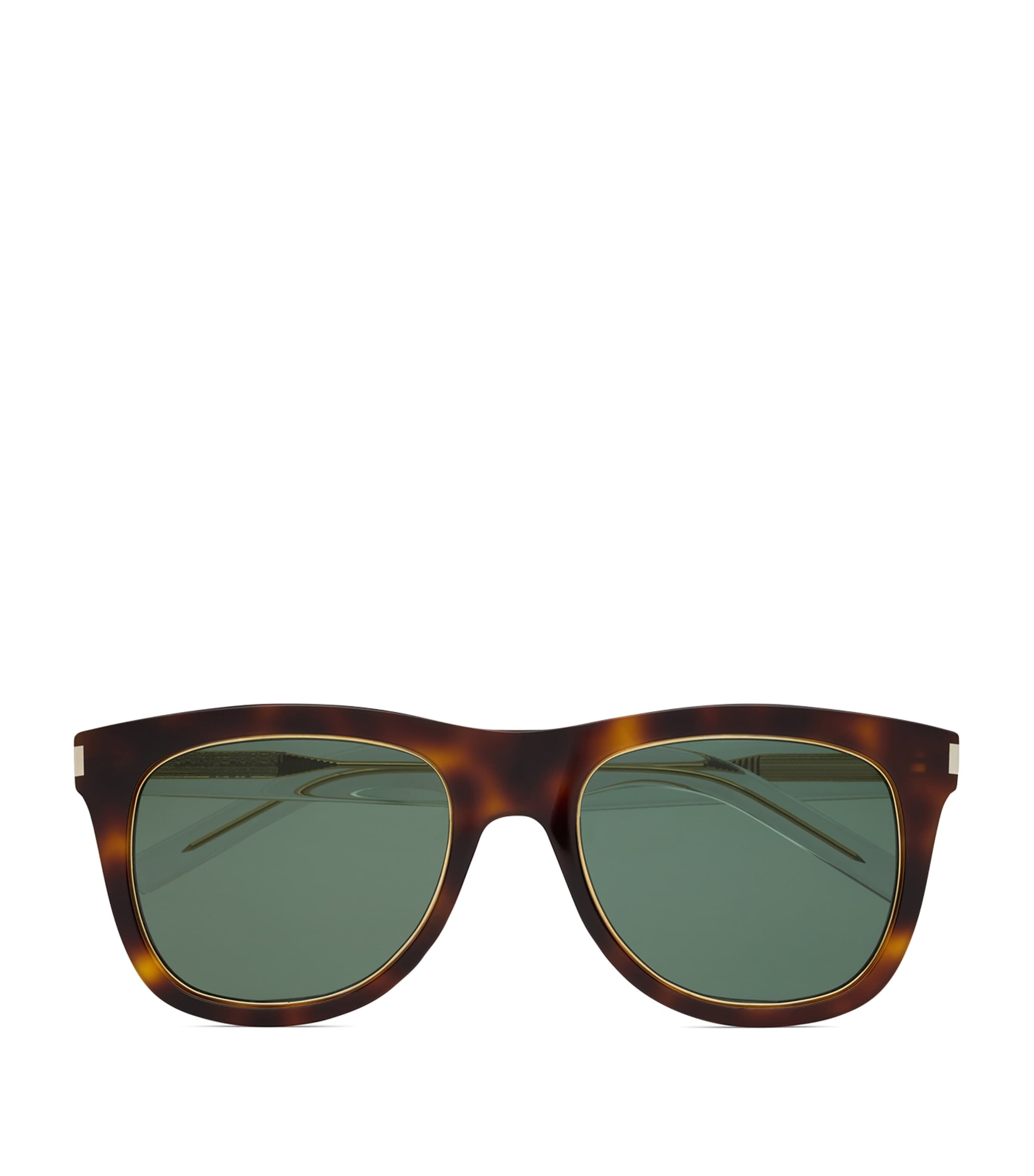 Saint Laurent Tortoiseshell Sl 51 Sunglasses In Brown