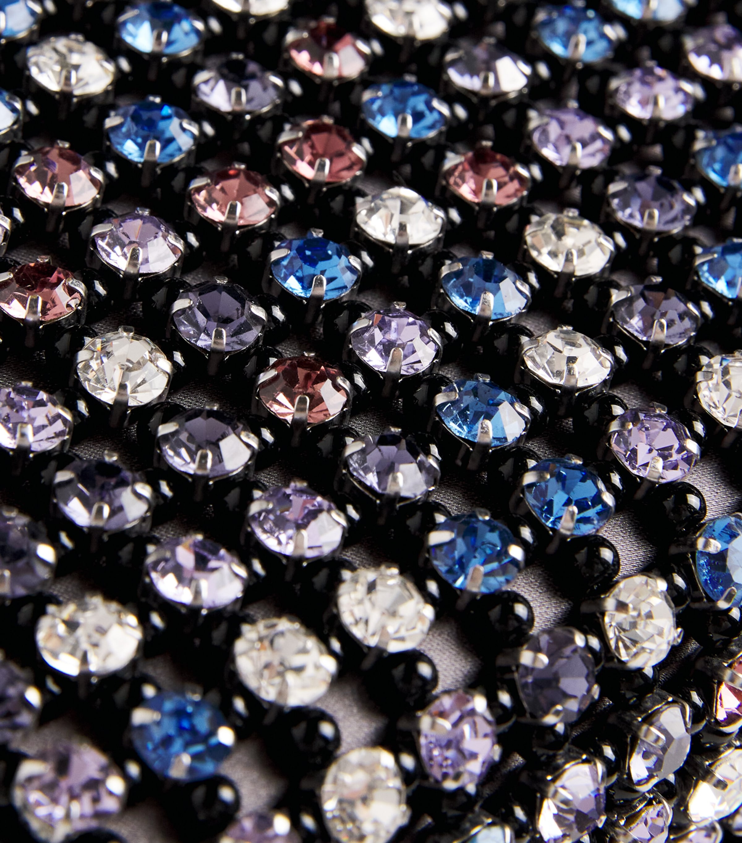 Mini Crystal-Embellished Top-Handle Bag MULTI COLOURED Image 6