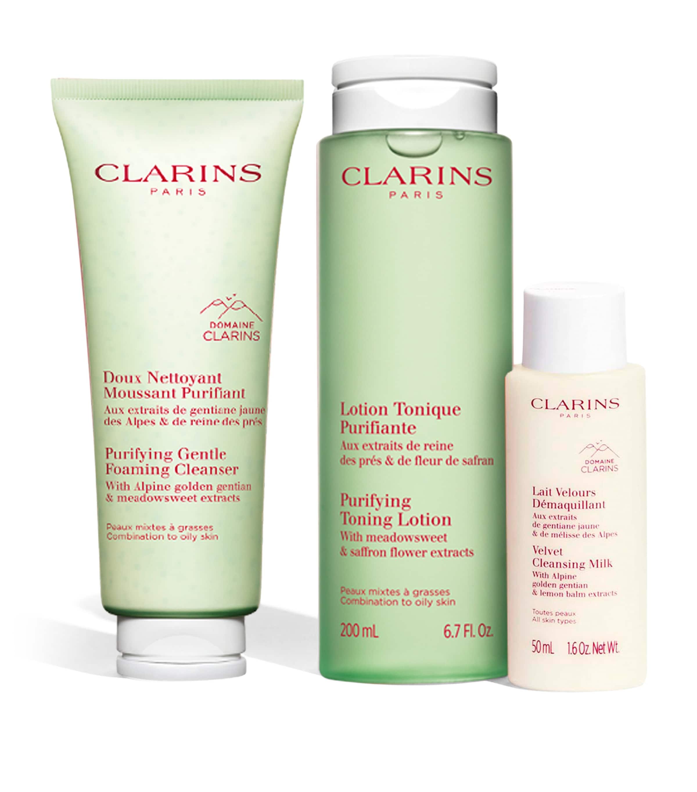 Clarins My Cleansing Essentials - Combination to Oily Skin Gift Set NO COLOUR Image 2