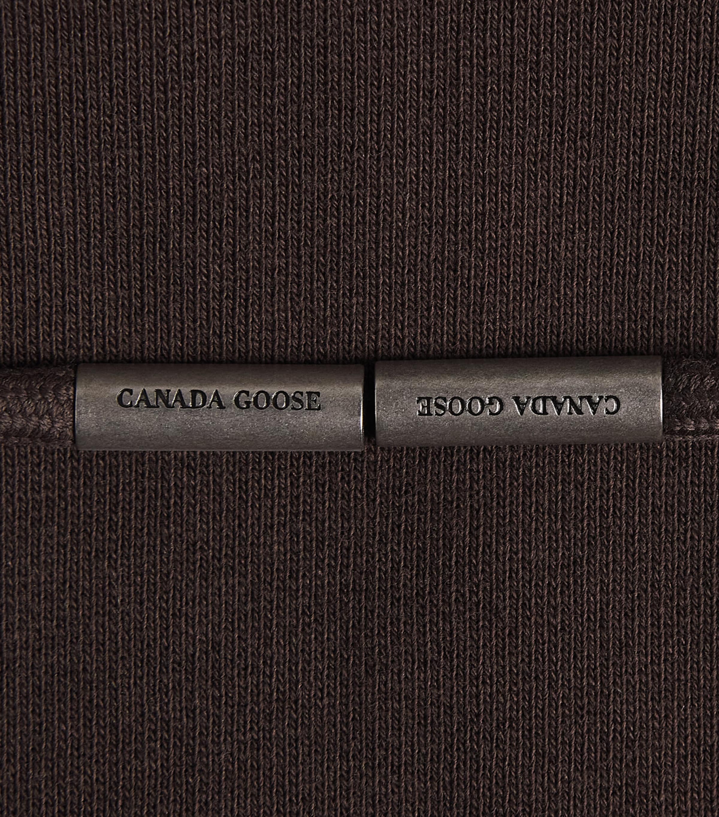 Canada Goose Mens Organic Cotton Tonal Rove Hoodie Terra Image 5