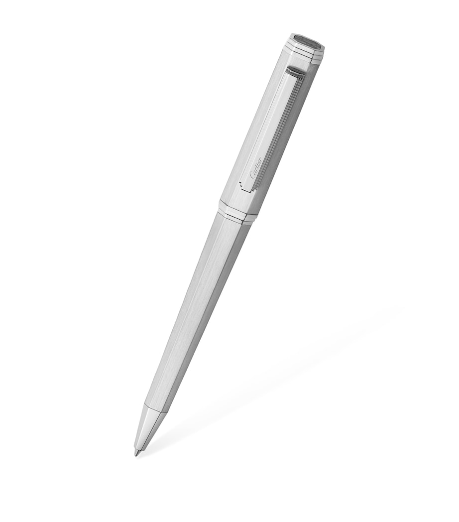 Cartier Vendôme Louis Cartier Ballpoint Pen Silver Image 2