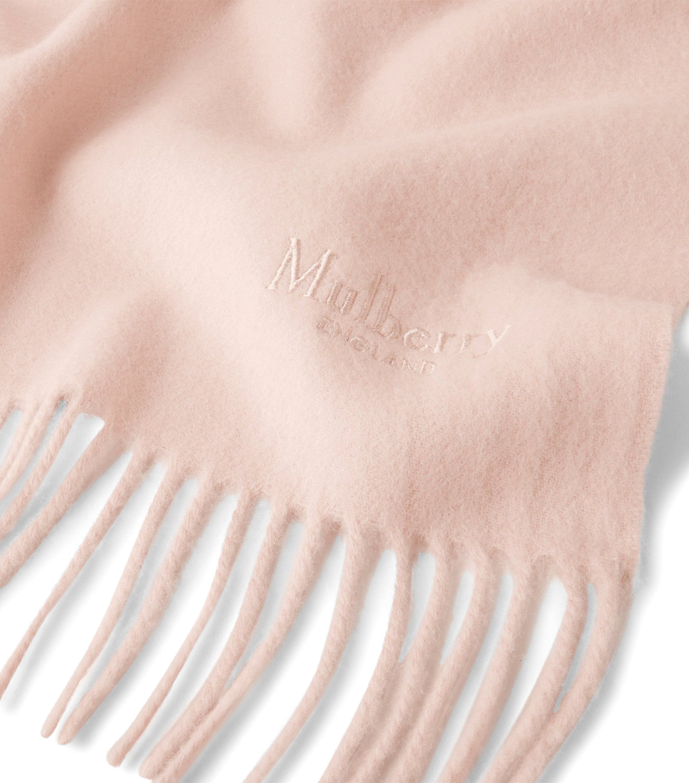 Merino Wool Scarf ROSEWATER Image 2