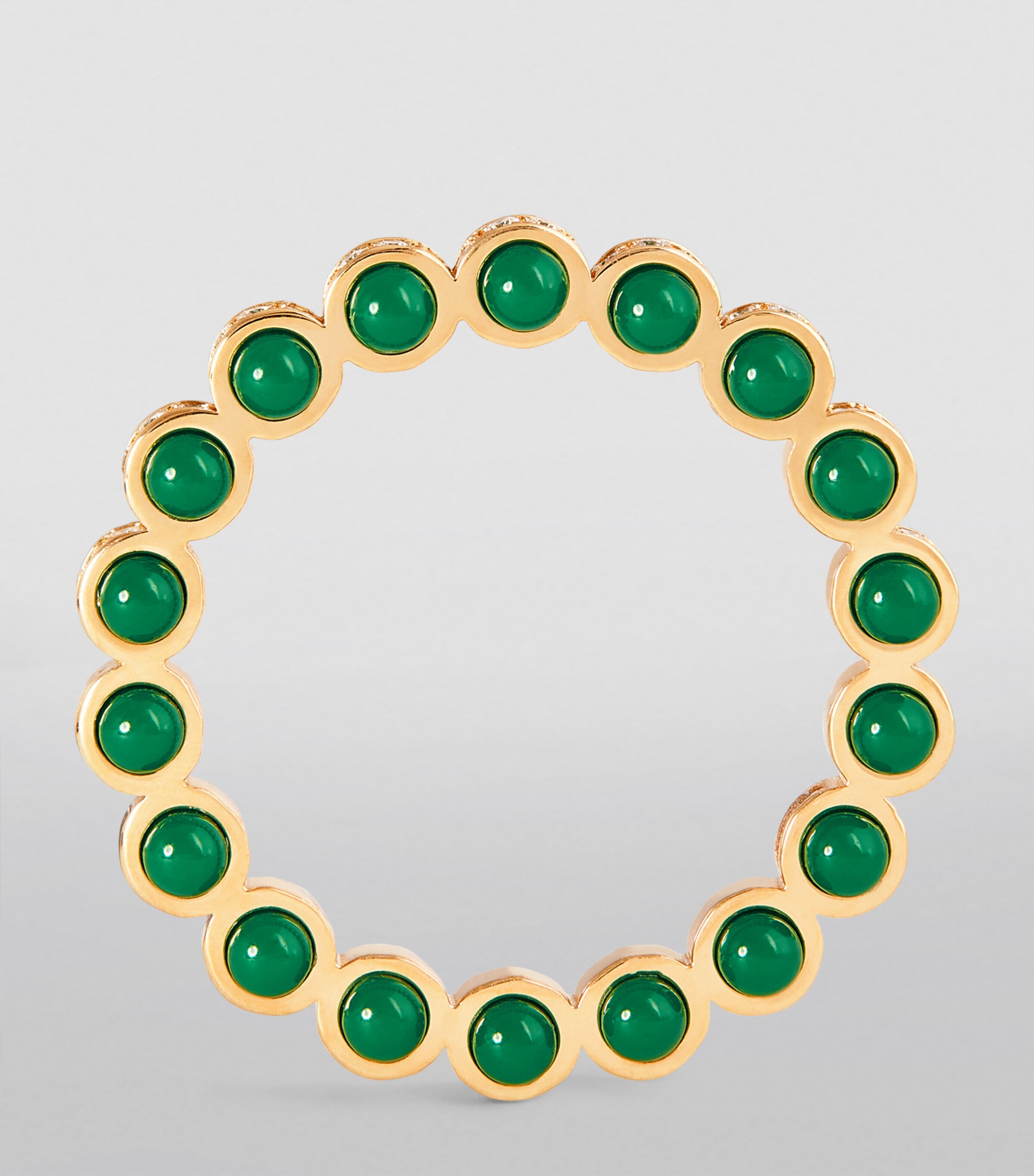 L'ATELIER NAWBAR Yellow Gold, Diamond and Enamel The Chlorine Ring Yellow Gold Image 2