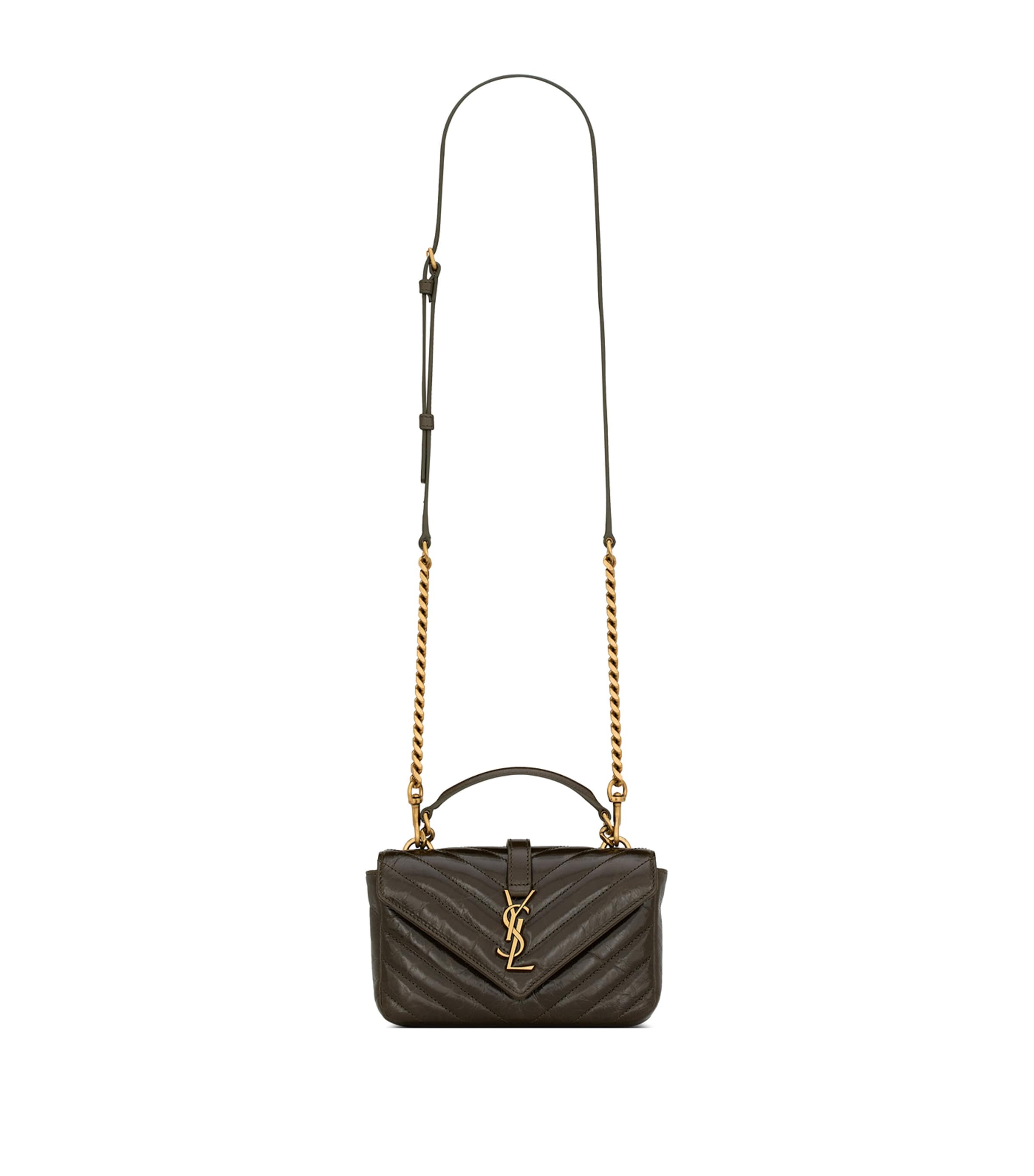 Saint Laurent Leather College Top-handle Bag