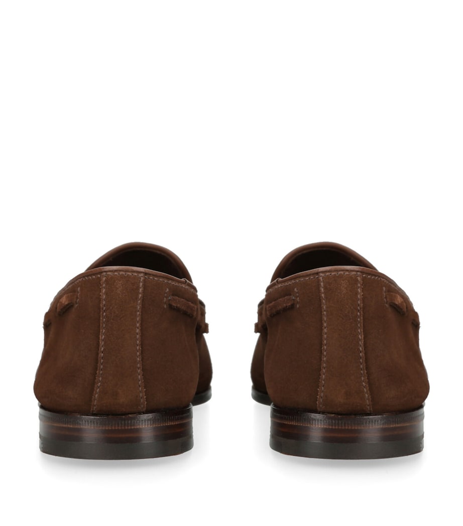 Suede Maidstone Tassle Loafers MID BROWN Image 2