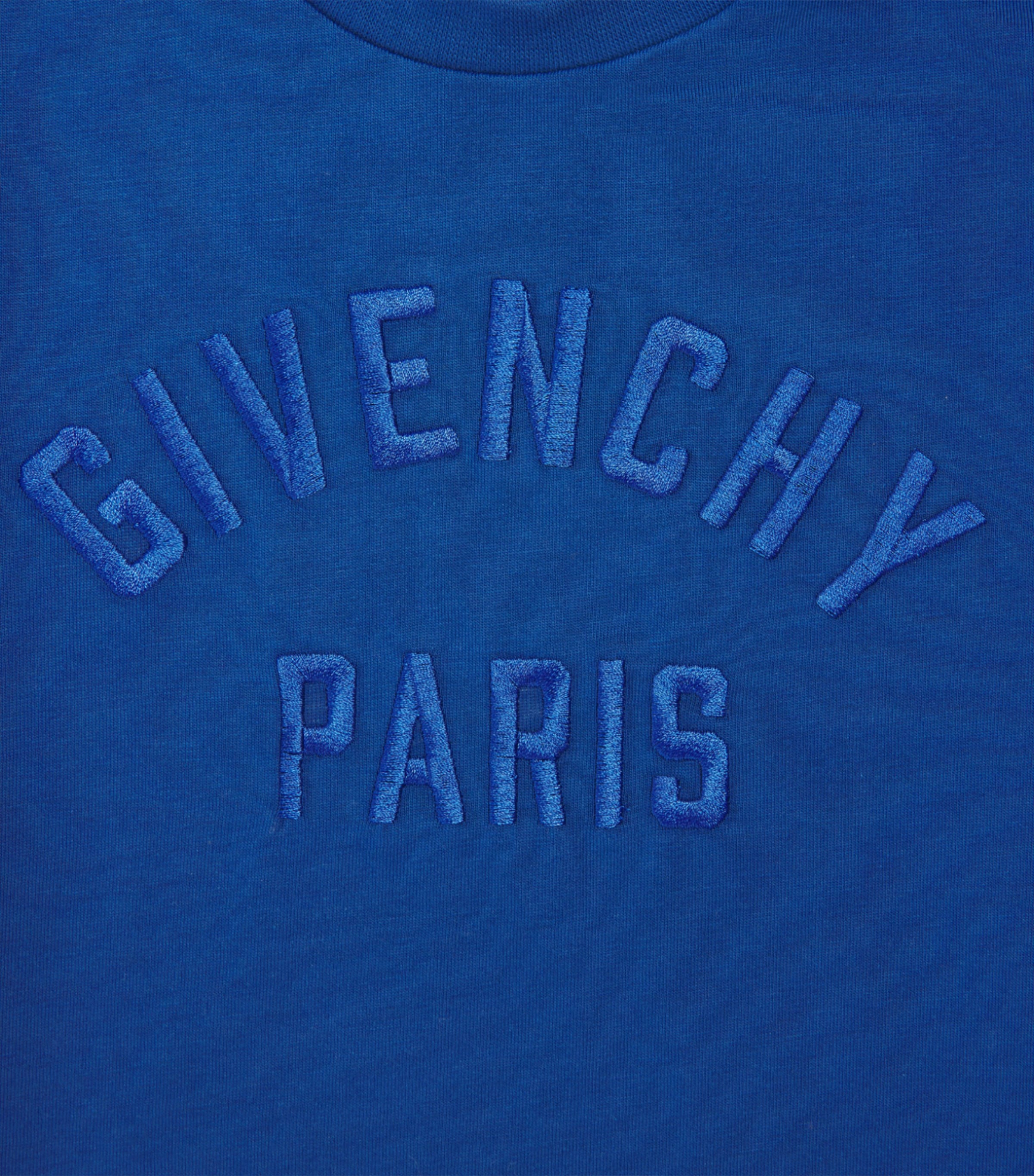 Givenchy Kids Logo T-Shirt (12-36 Months) Blue Image 2