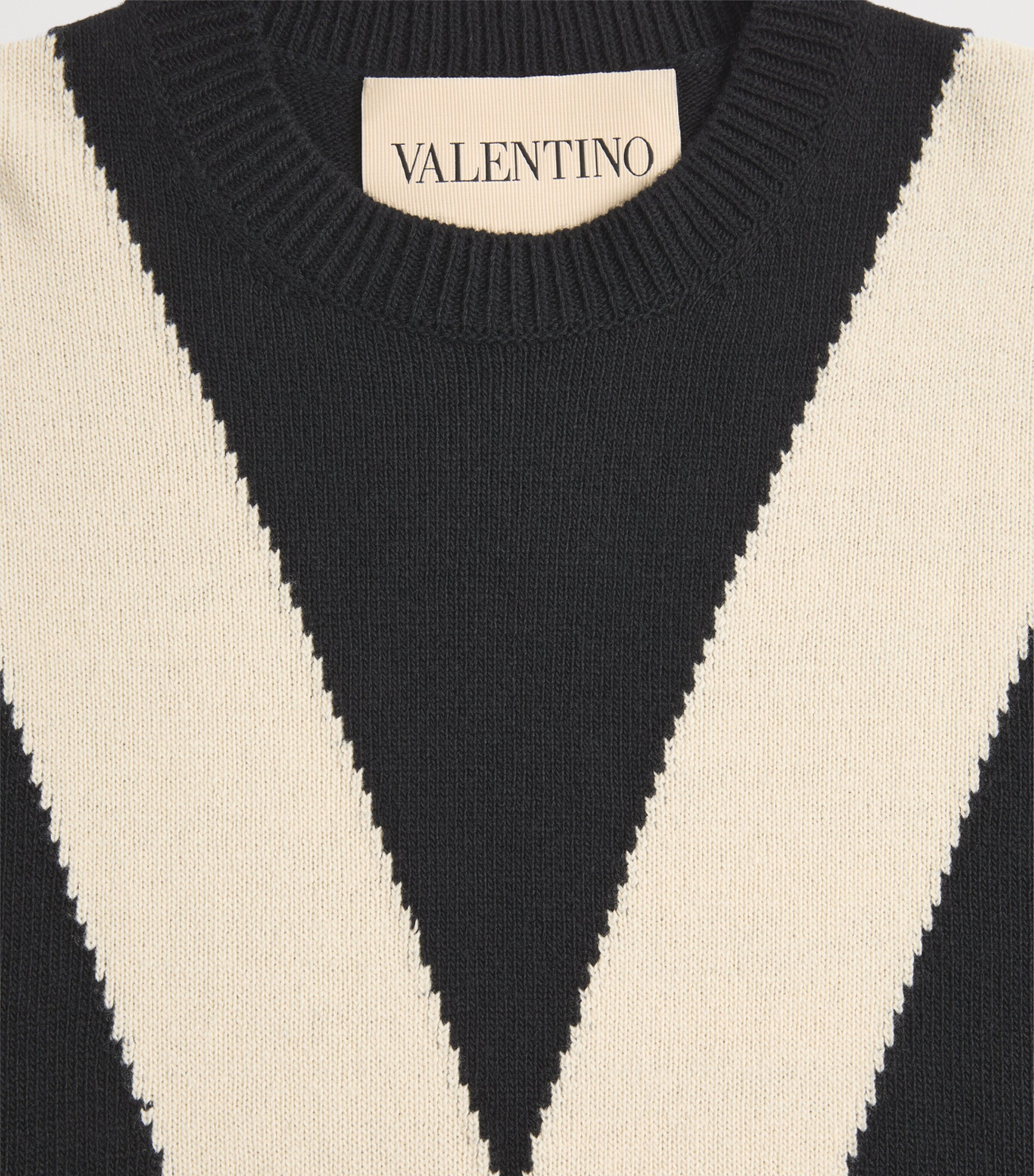 Virgin Wool V Logo Sweater 9RA Image 7