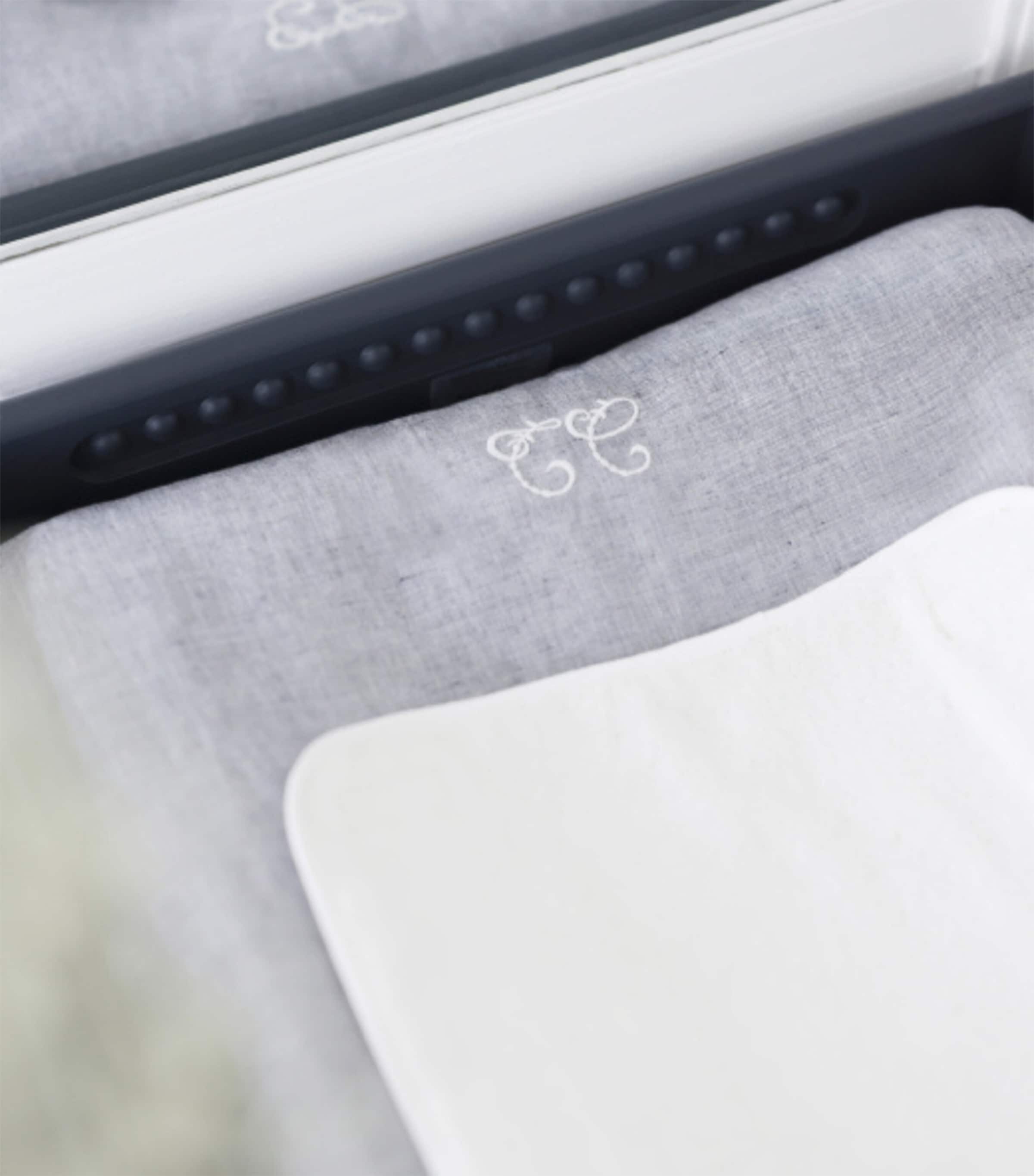 Cotton Chambray Changing Mat Cover 50 BLEU CHAMBRAY Image 2