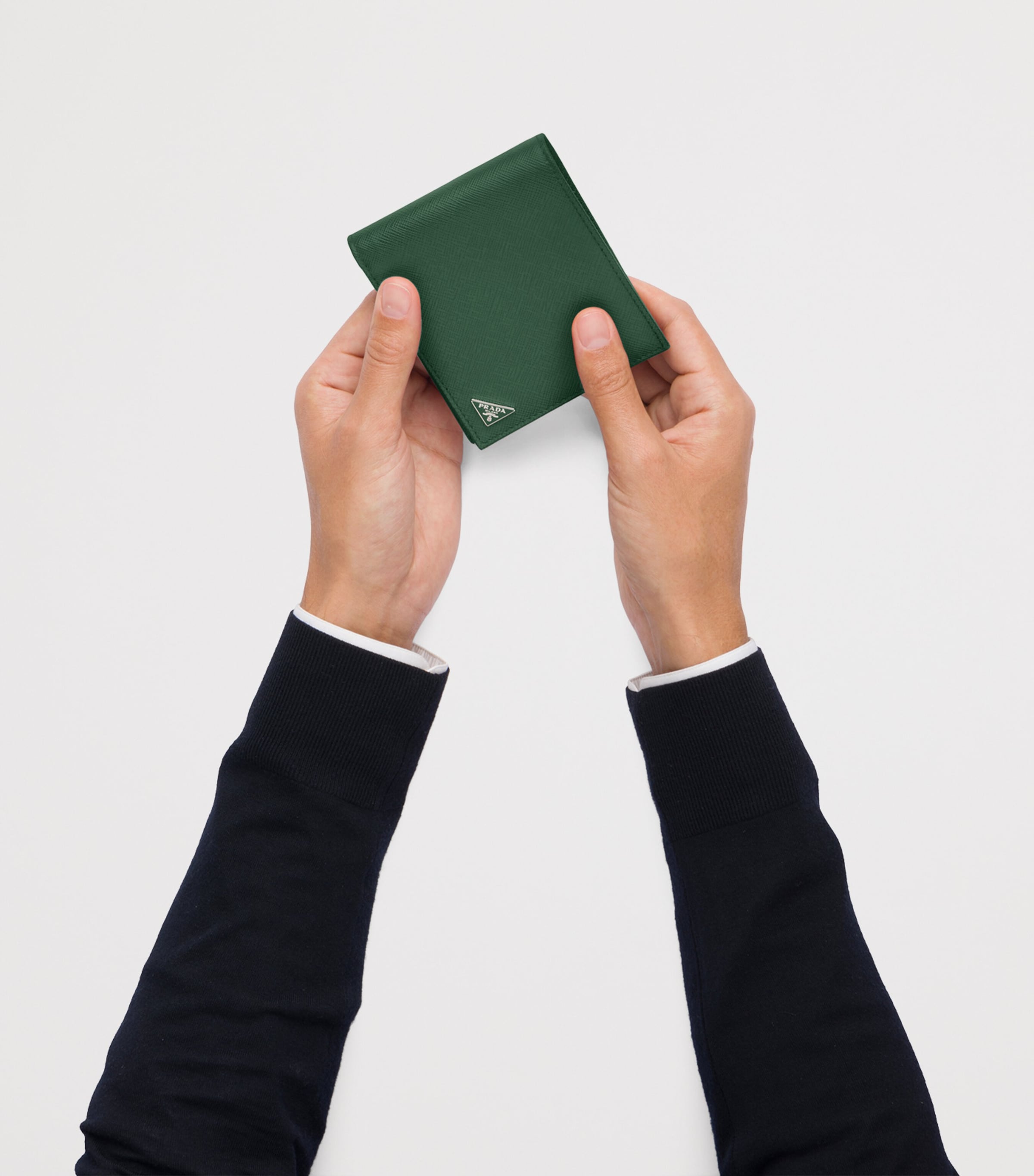 Saffiano Leather Wallet F077U Image 6