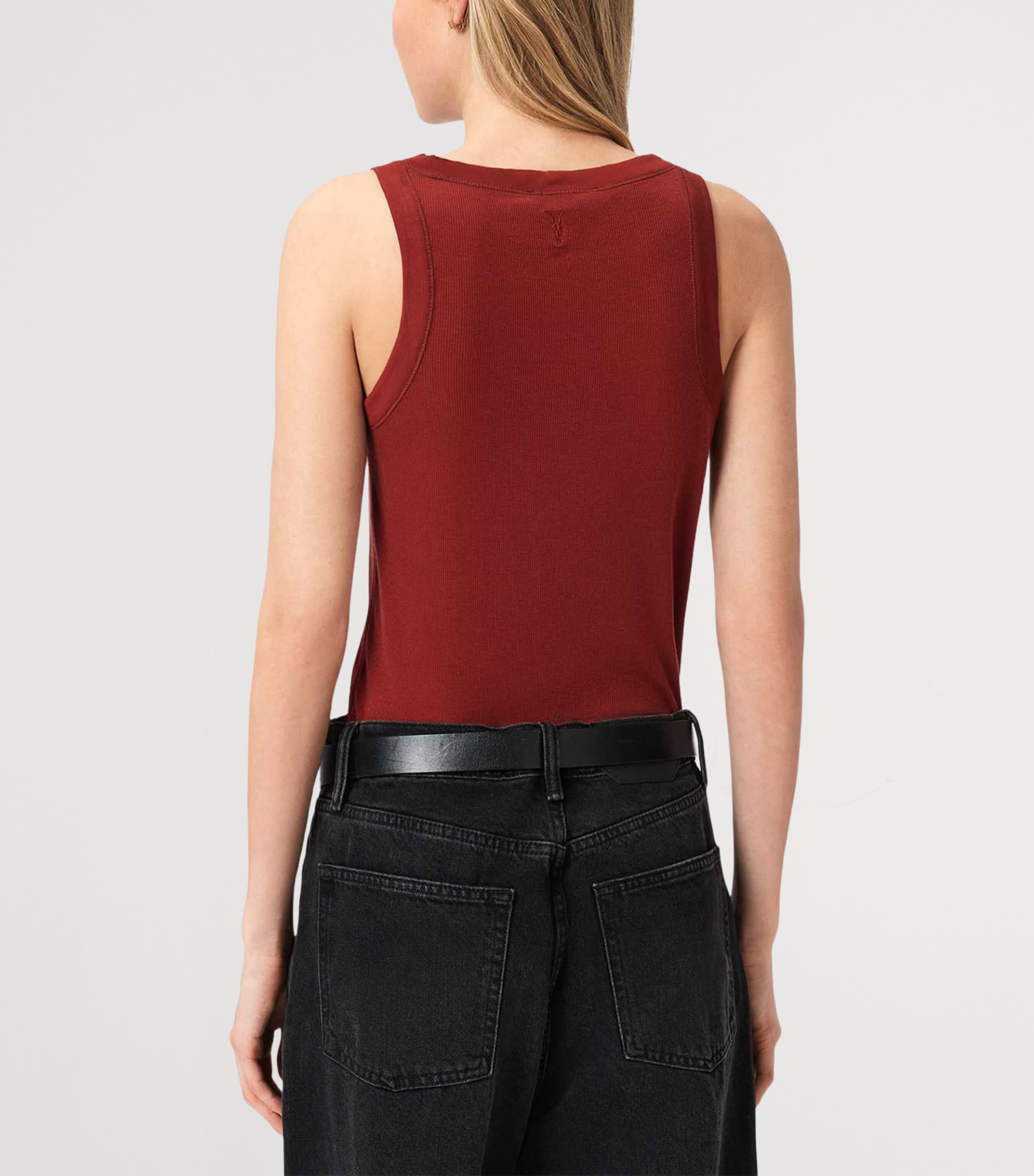 AllSaints Womens Rina Tank Top Paprika Red Image 6